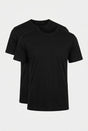 T-shirt homme noir en coton, lot de 2, 4 ou 6 – lot t-shirt homme