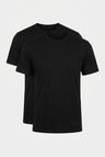 T-shirts til mænd – Sort bomuld multipak i flere størrelser - 2-pak - T-shirt Multi-Pak - Valmont Wear
