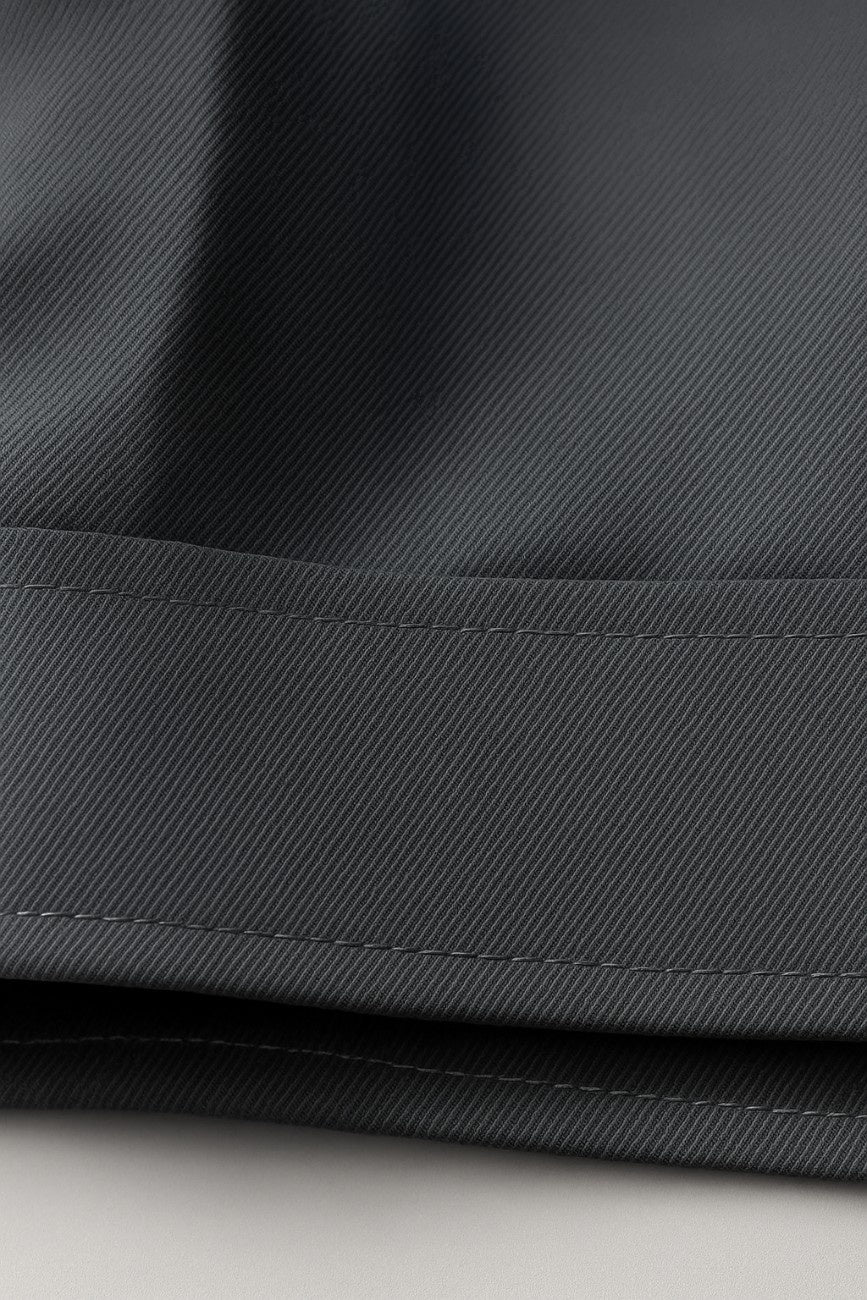 Letvægts Twill Jakke til Mænd – Mørkegrå – Regular Fit - - Jakker - Valmont Wear