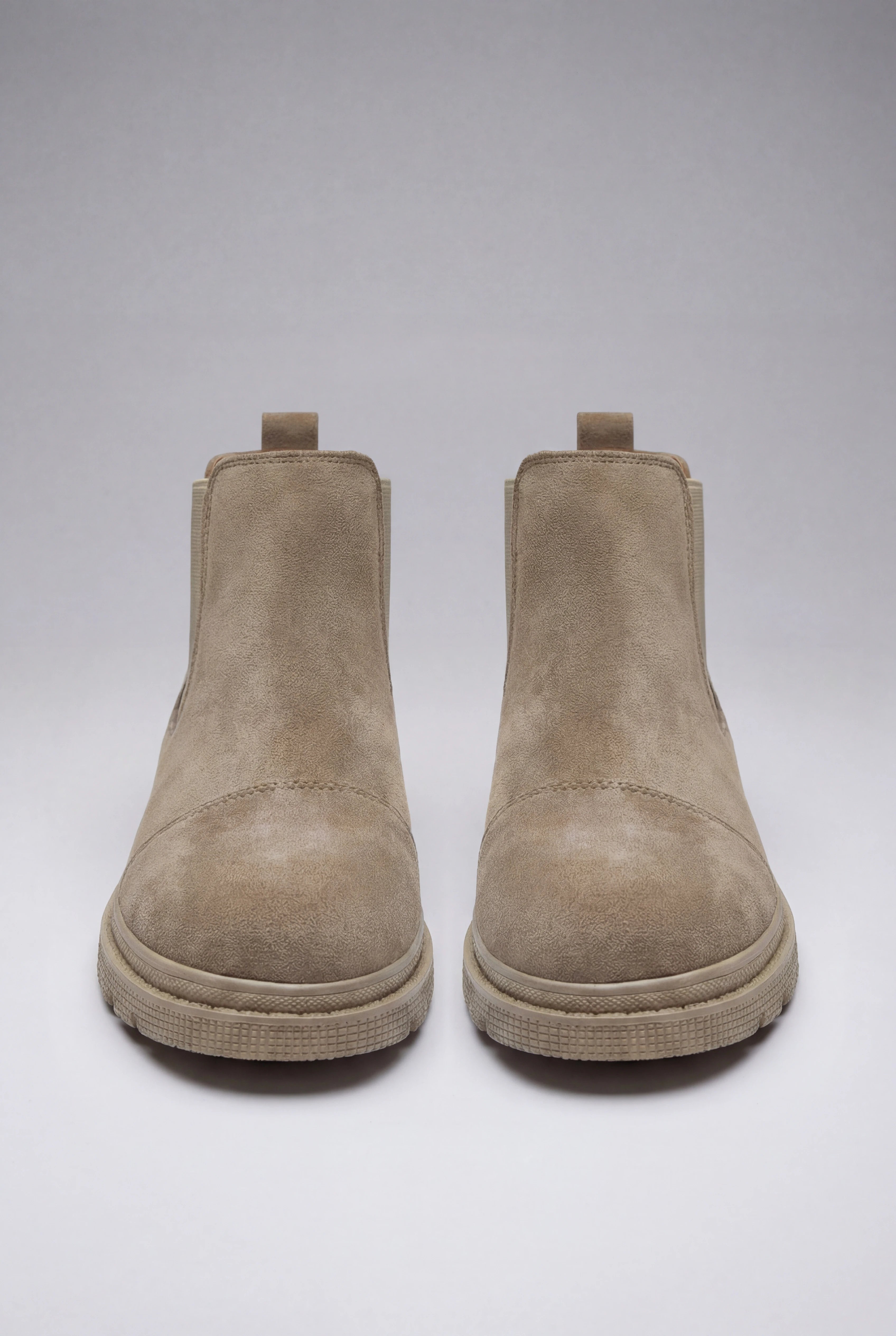 Herre Chelsea Boots i Ruskind – Sand