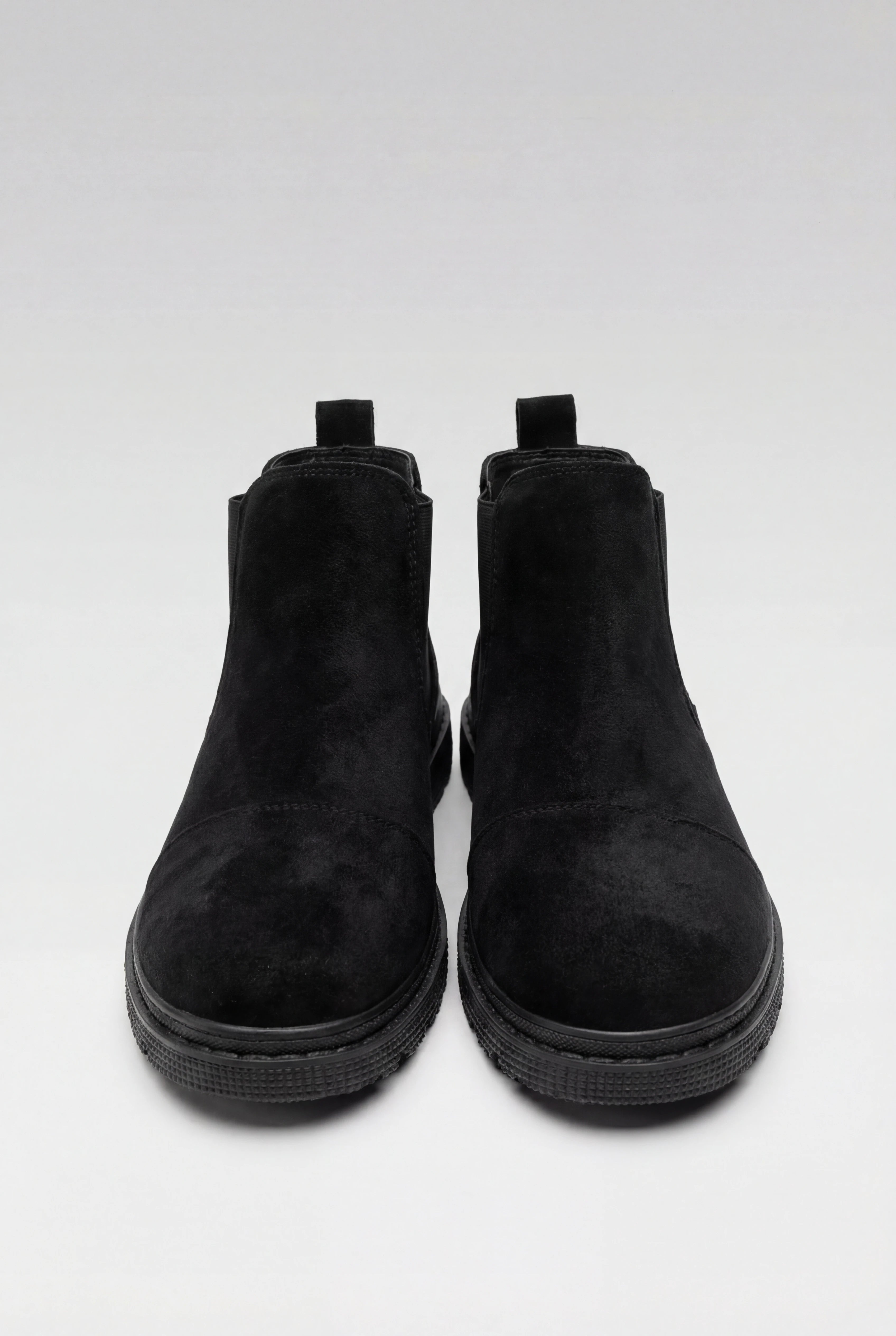 Herre Chelsea Boots i Ruskind – Sort
