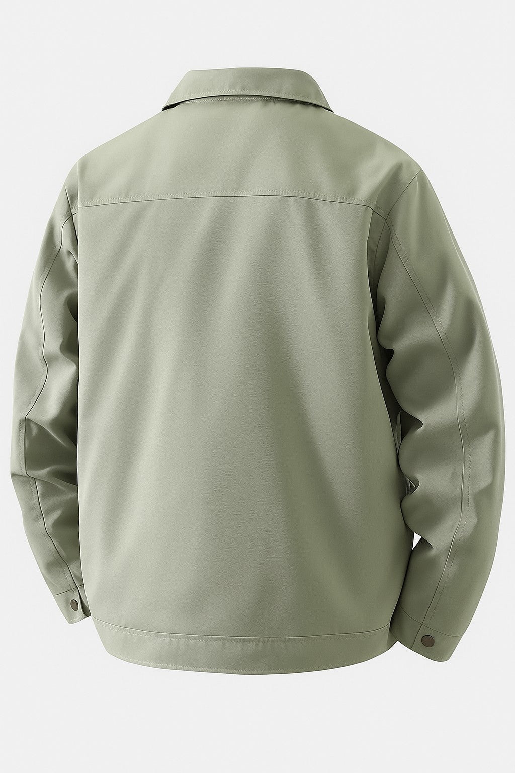 Letvægts Twill Jakke til Mænd – Ærtegrøn – Regular Fit - - Jakker - Valmont Wear