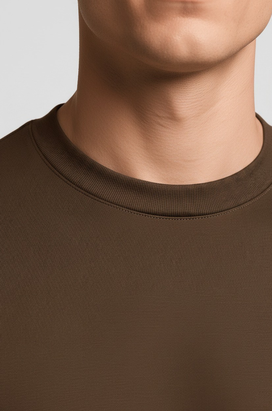 Herre Slim-Fit T-Shirt i Høj Kvalitet Bomuld - - T-shirts - Valmont Wear