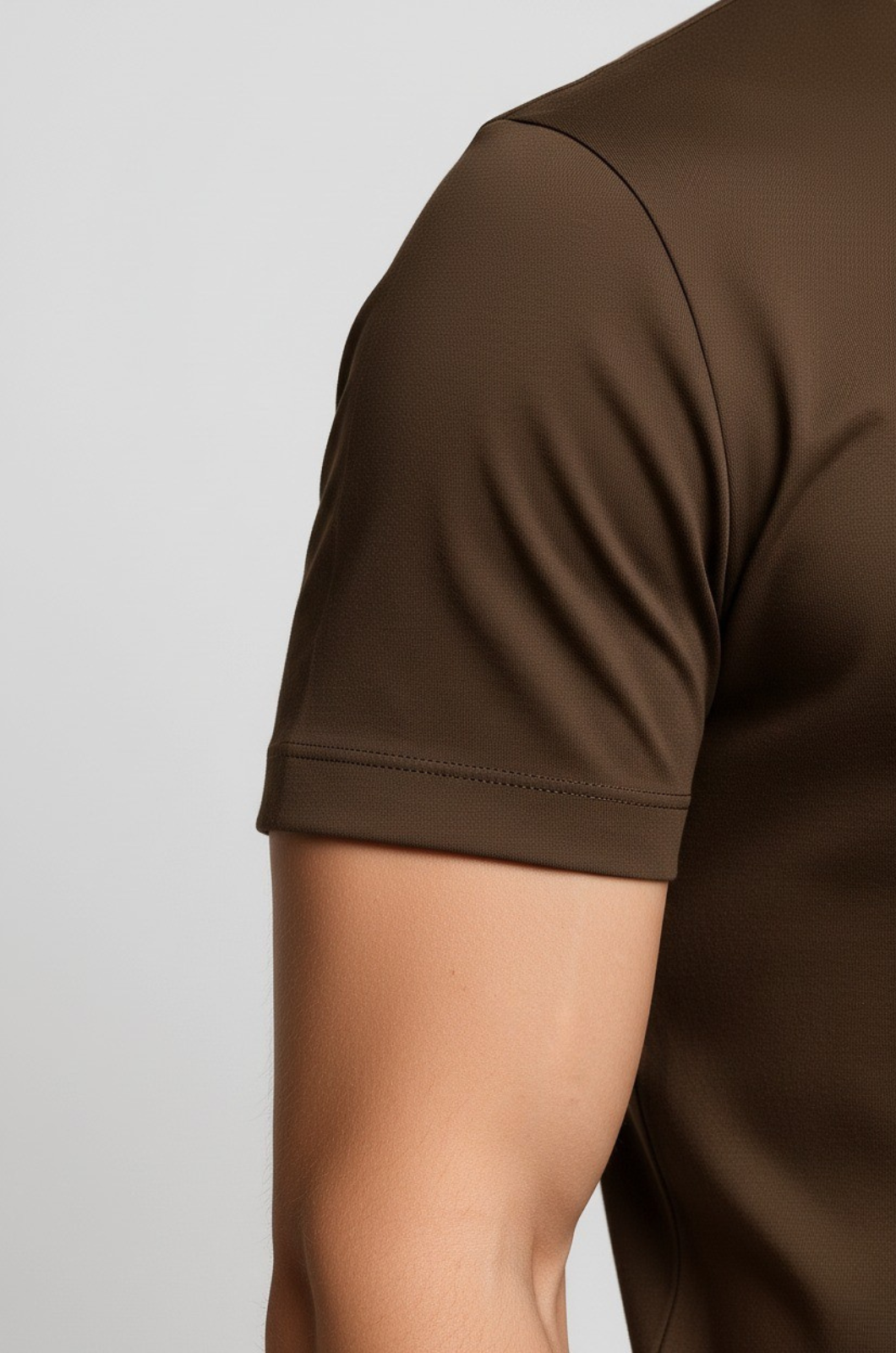 Herre Slim-Fit T-Shirt i Høj Kvalitet Bomuld - - T-shirts - Valmont Wear