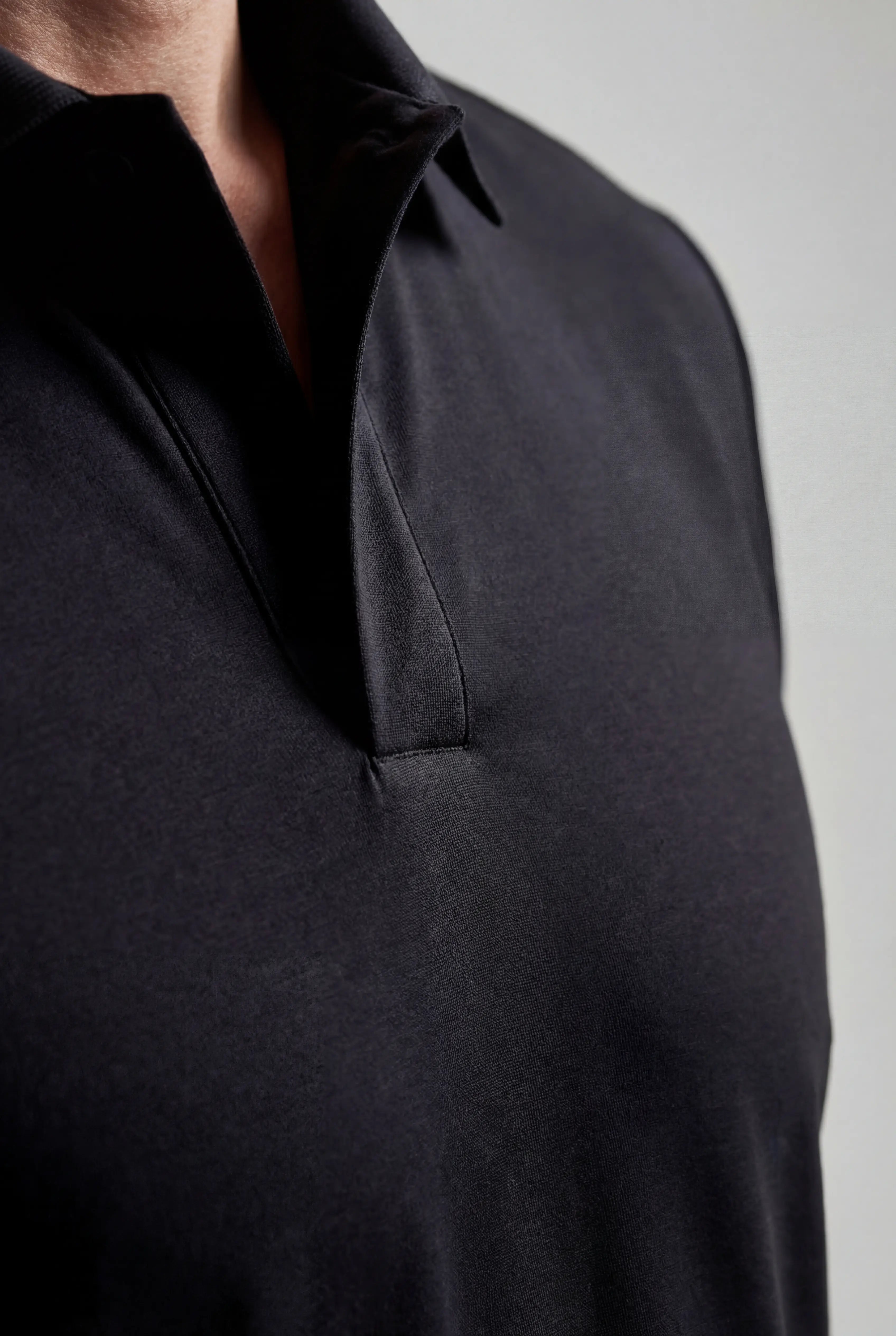 Polo Shirt Mænd i Teknisk Stof Slank Fit