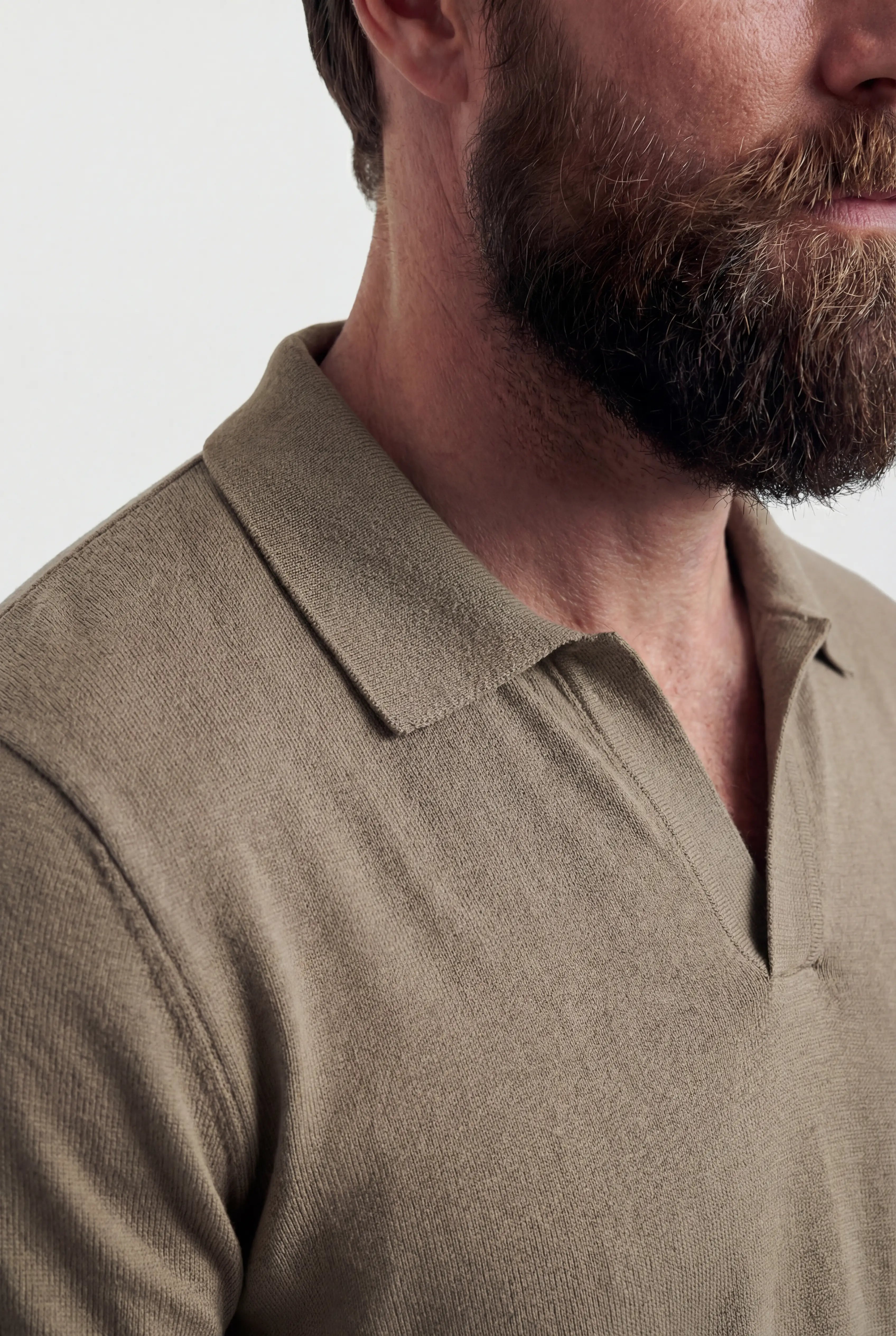 Polo Shirt Mænd i Teknisk Stof Slank Fit