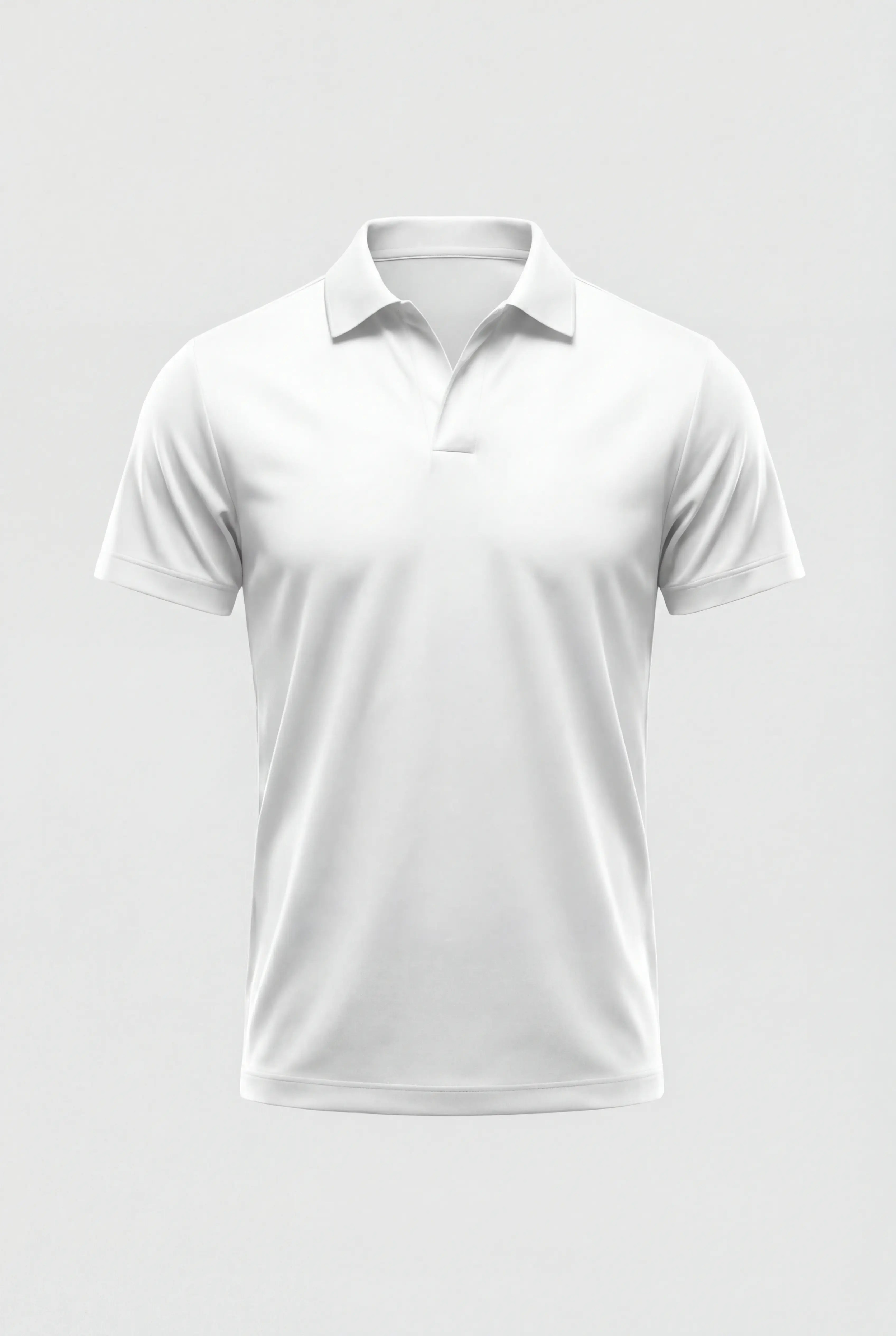 Polo Shirt Mænd i Teknisk Stof Slank Fit