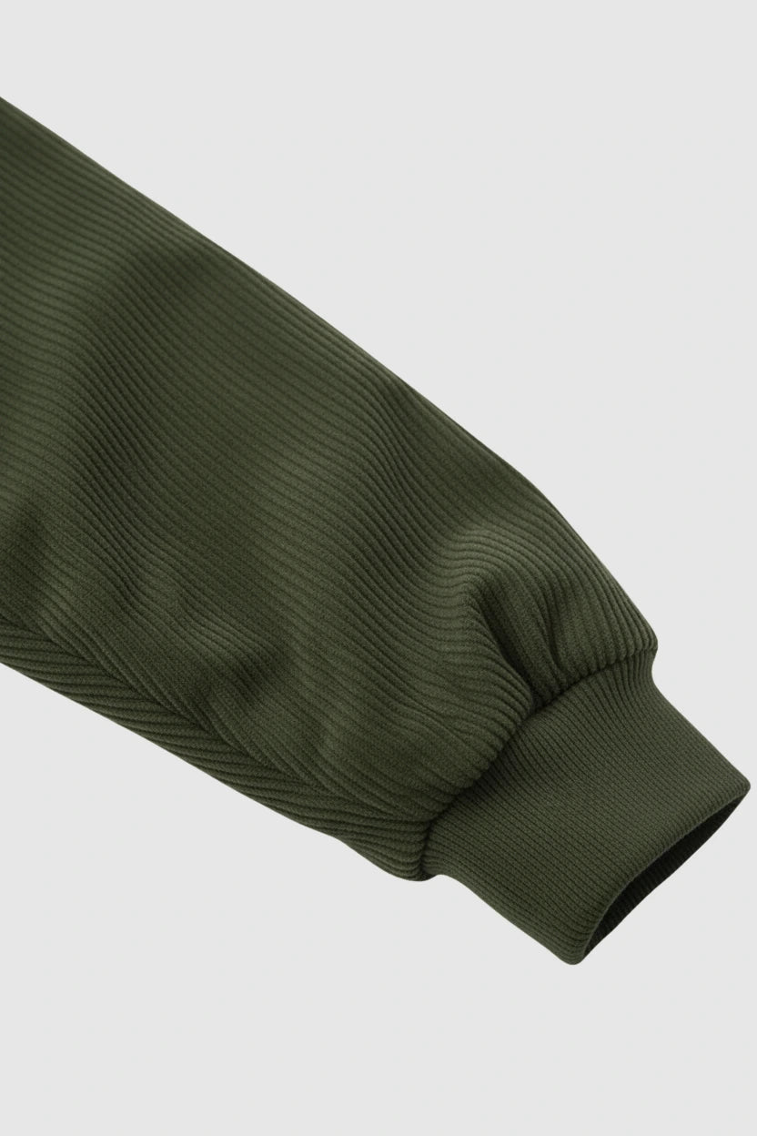 Herre Corduroy Jakke – Armygrøn - - Jakker - Valmont Wear