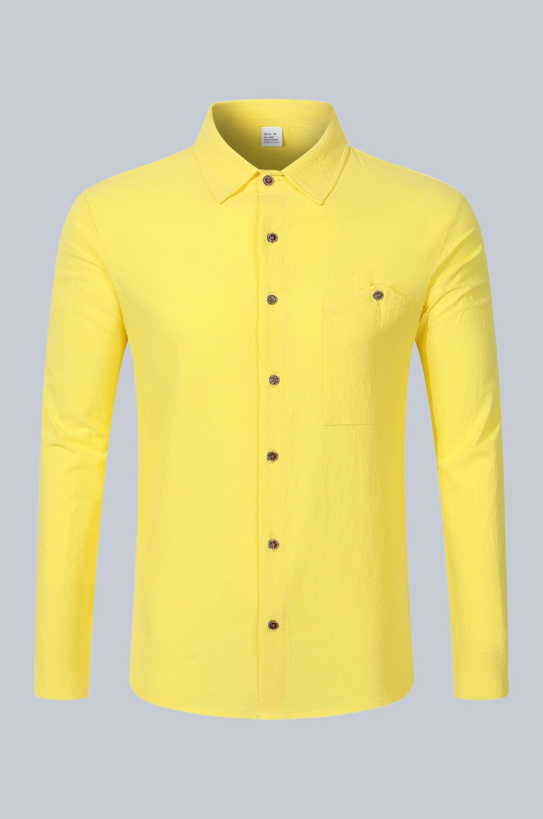 Monaco Linskjorte – Lysegul - - Linskjorte - Valmont Wear