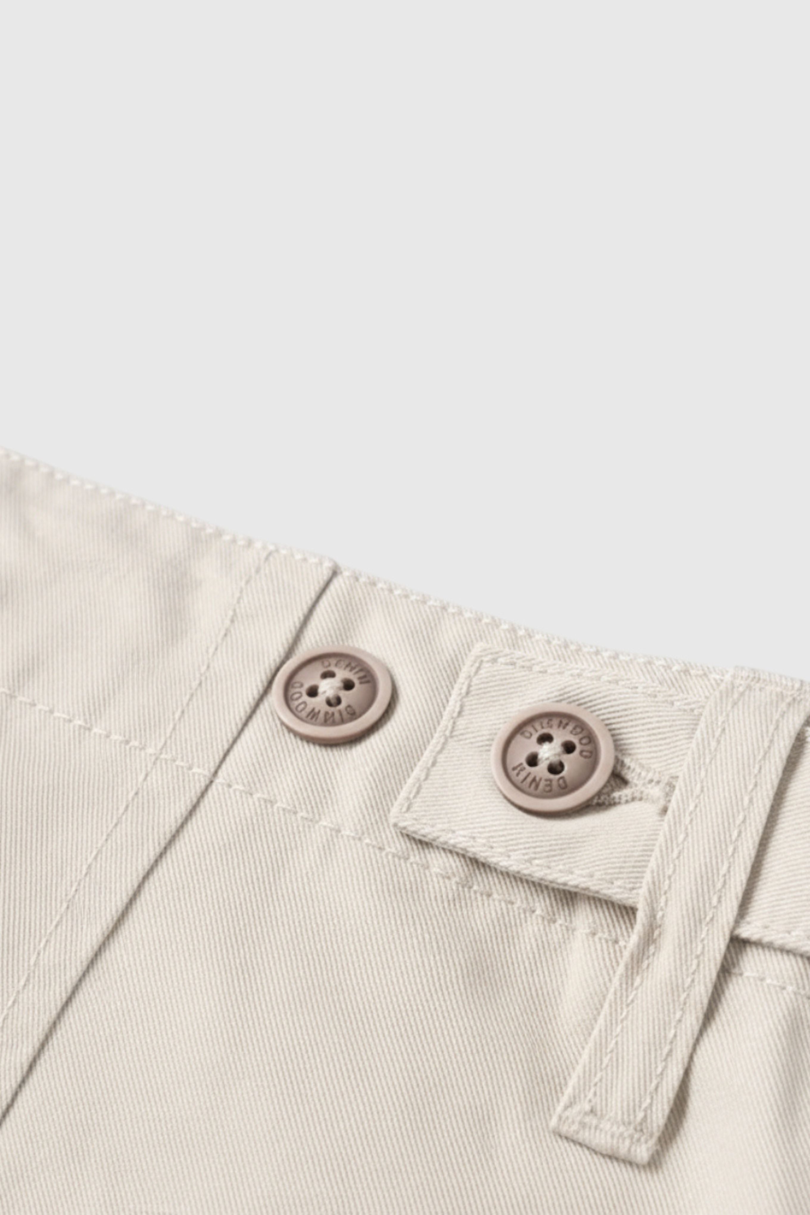 Herre Chinos i Sandy Beige – Løs Pasform