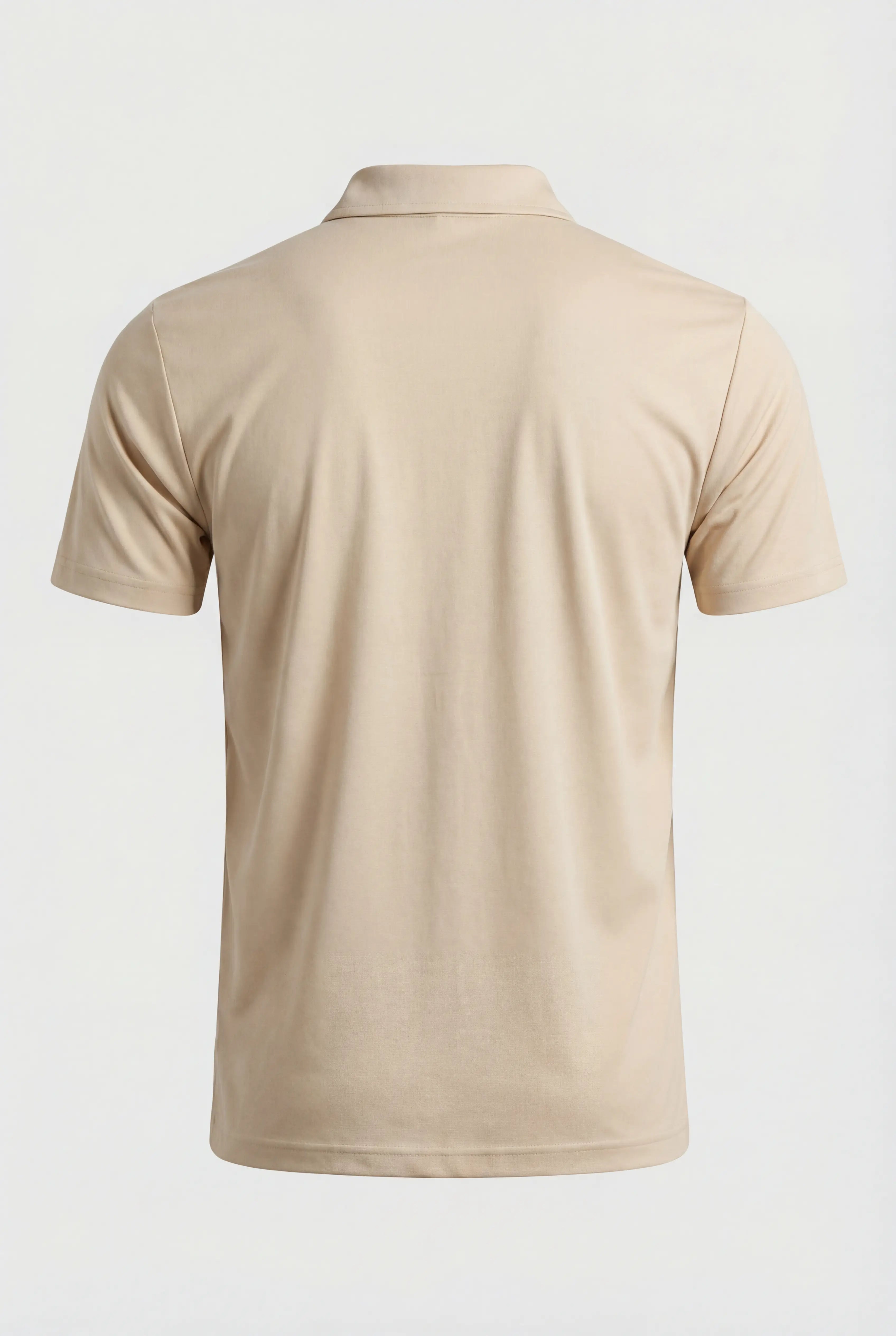 Polo Shirt Mænd i Teknisk Stof Slank Fit