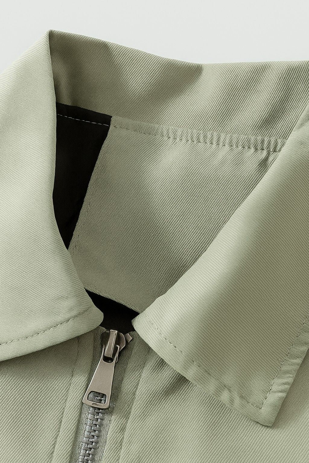 Letvægts Twill Jakke til Mænd – Ærtegrøn – Regular Fit - - Jakker - Valmont Wear