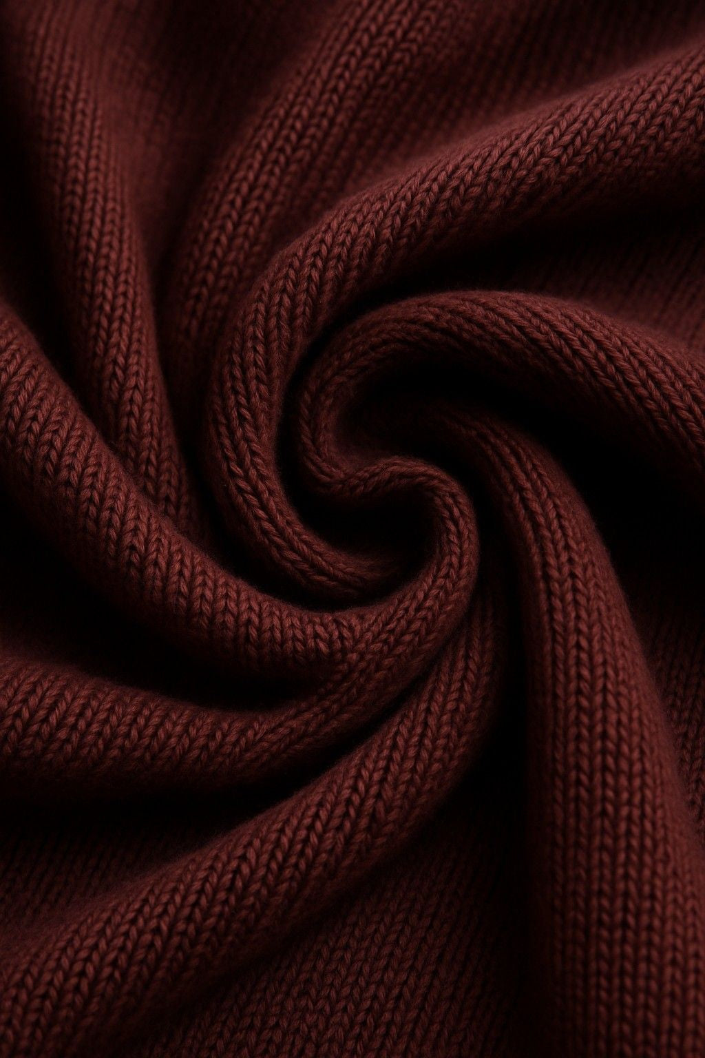 Herre Half-Zip Striktrøje med Ståkrave – Bourgogne - - Striktrøje - Valmont Wear