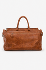 Vintage Lægetaske Læder Duffel til Mænd - Natural Tan Doctor-Style - - Taske - Valmont Wear