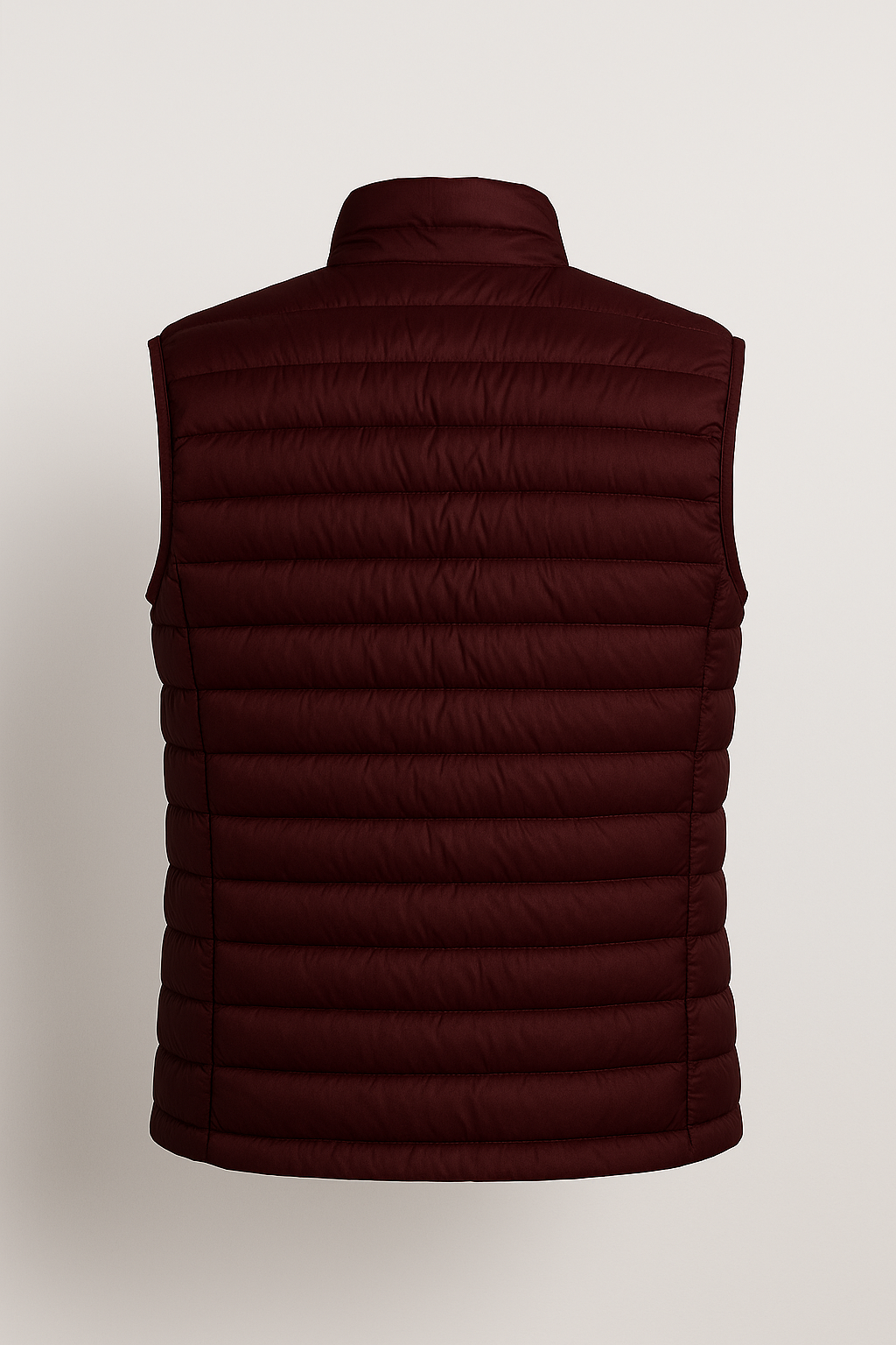Premium Herre Murstensrød Puffervest - - Puffer Vest - Valmont Wear
