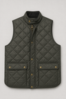 Quiltet Vest til Mænd - Armygrøn - Let Layering Vest - Armygrøn - Veste - Valmont Wear