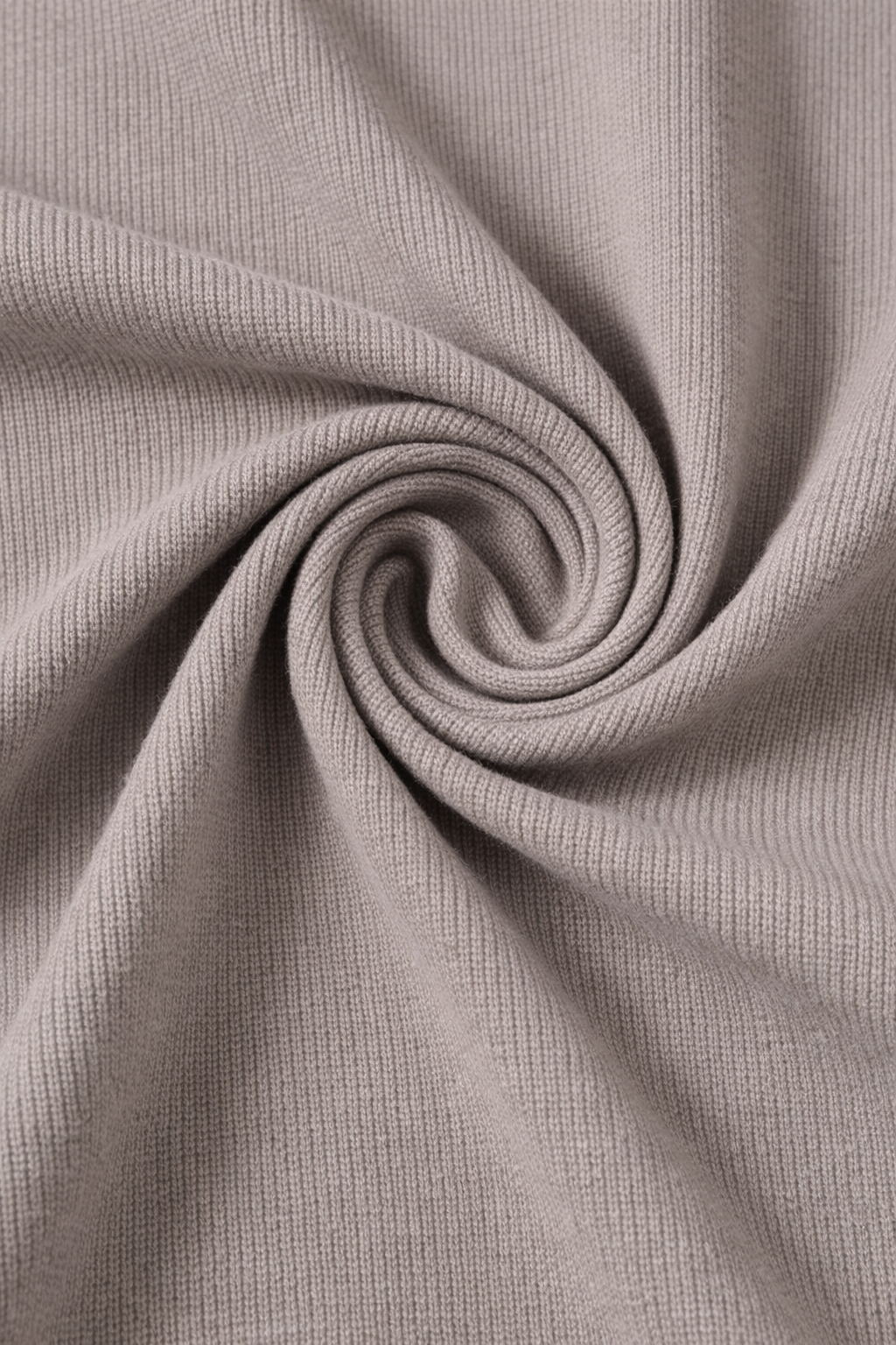 Herre Half-Zip Striktrøje med Ståkrave – Lys taupe