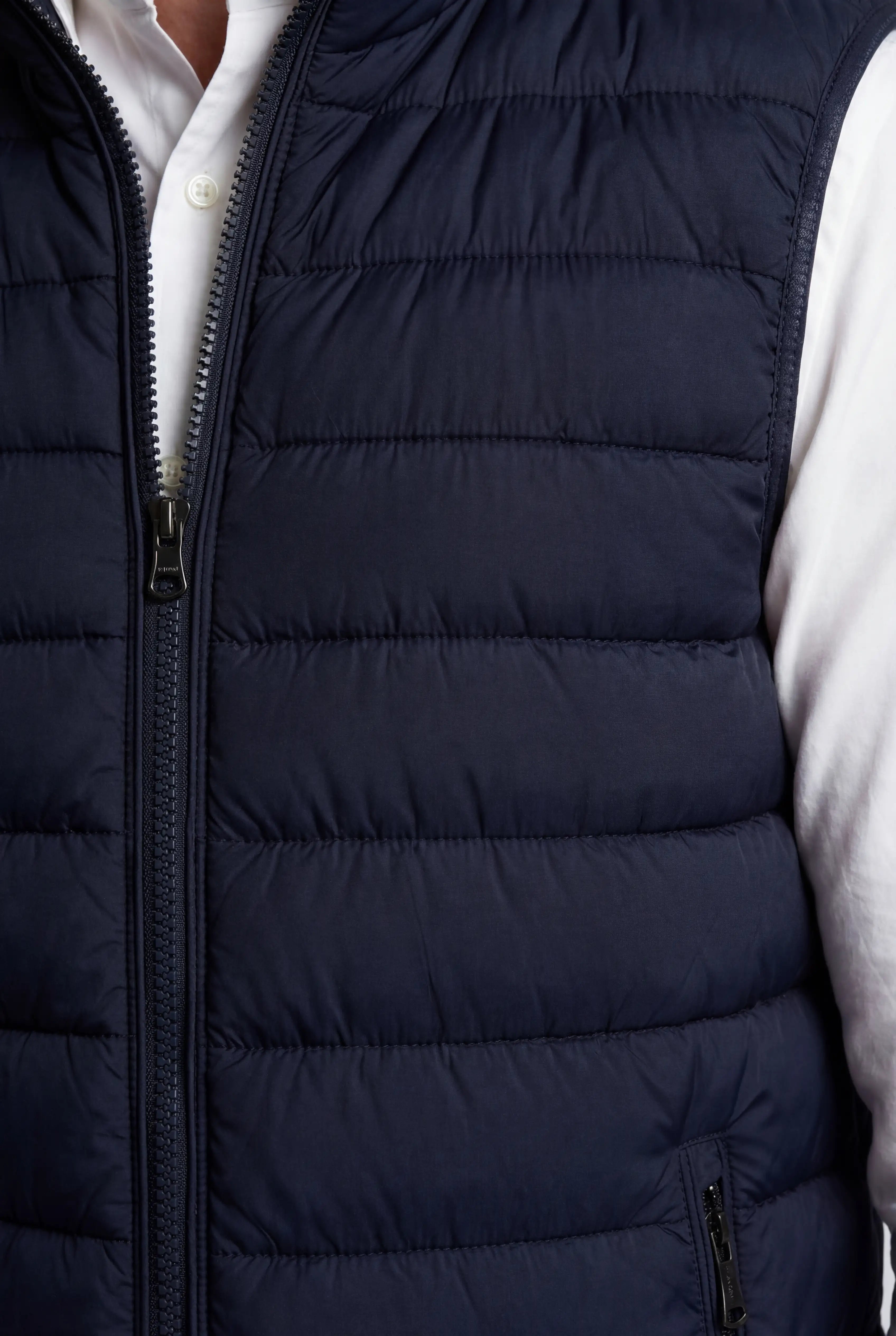 Premium Herre Marineblå Puffervest