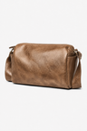 Brown Crossbody Bag for Men – Adjustable Shoulder Strap and Organized Interior