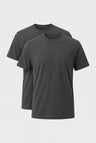 T-shirts til mænd i antracit - Multipack med blød bomuld - 2-pak - T-shirt Multi-Pak - Valmont Wear