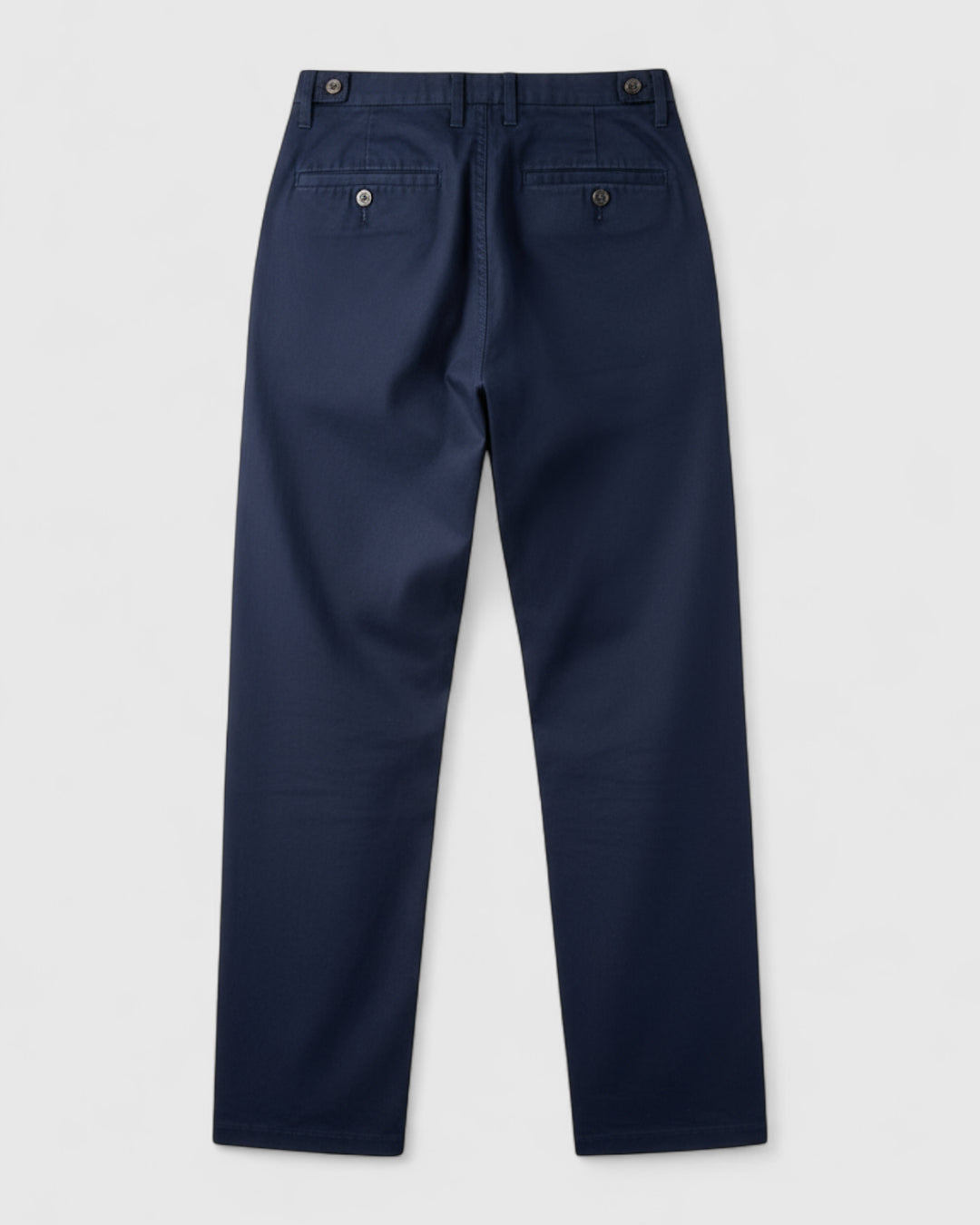 Herre Chinos i Navy Blå – Løs Pasform