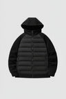 Men's Hoodie in Black Cotton – Soft & Loose Fit - Sort - Jakker - Valmont Wear