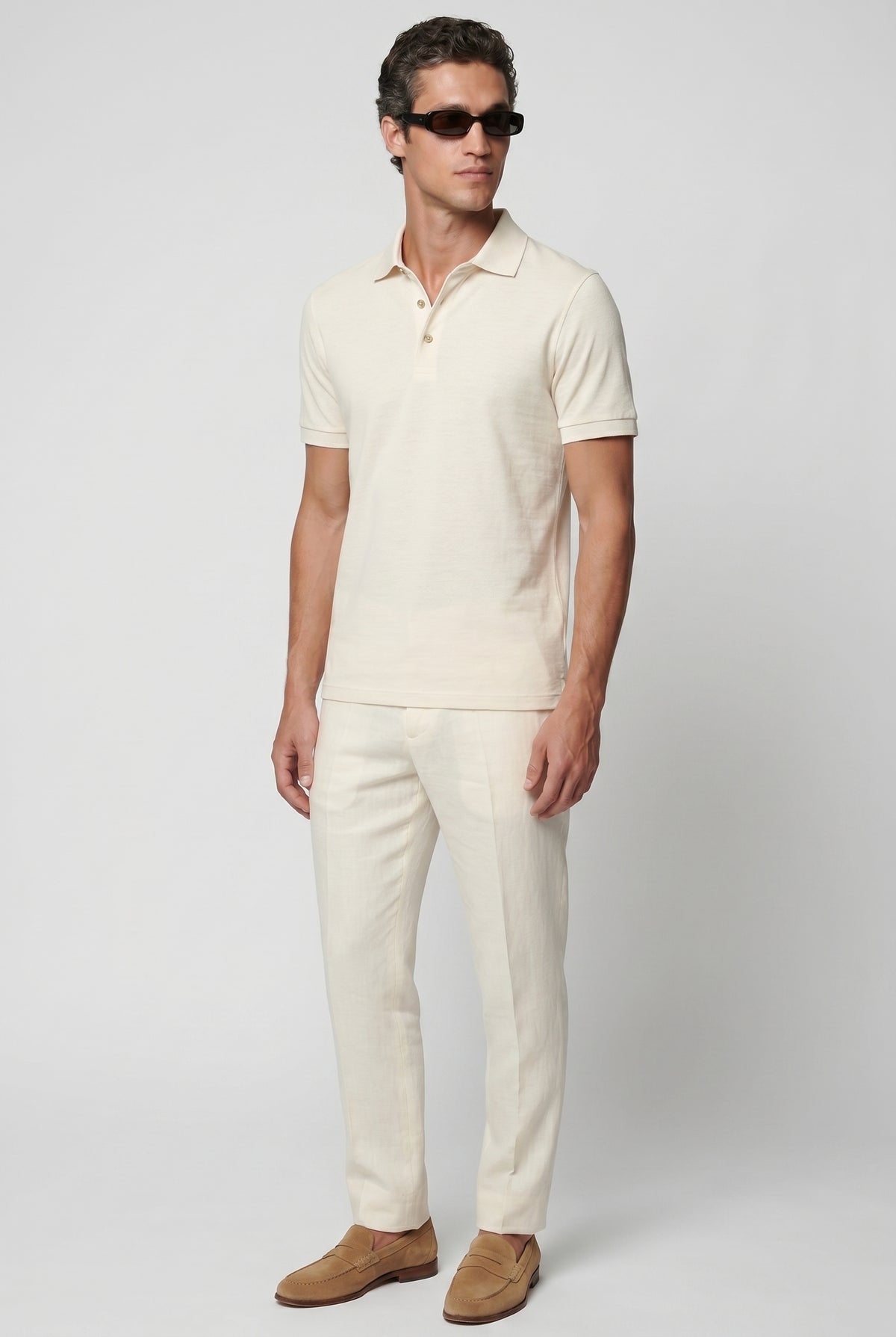 Valmont Wear off-white hor polo italian summer image 1