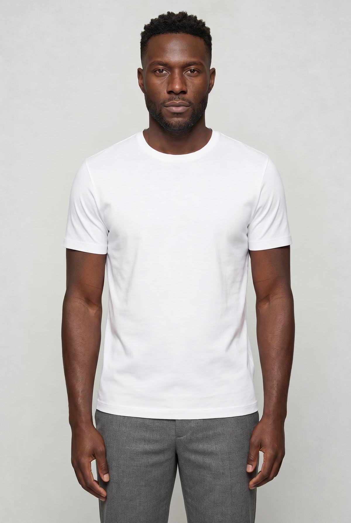 Valmont Wear hvid premium crew t-shirt bomuld image 1