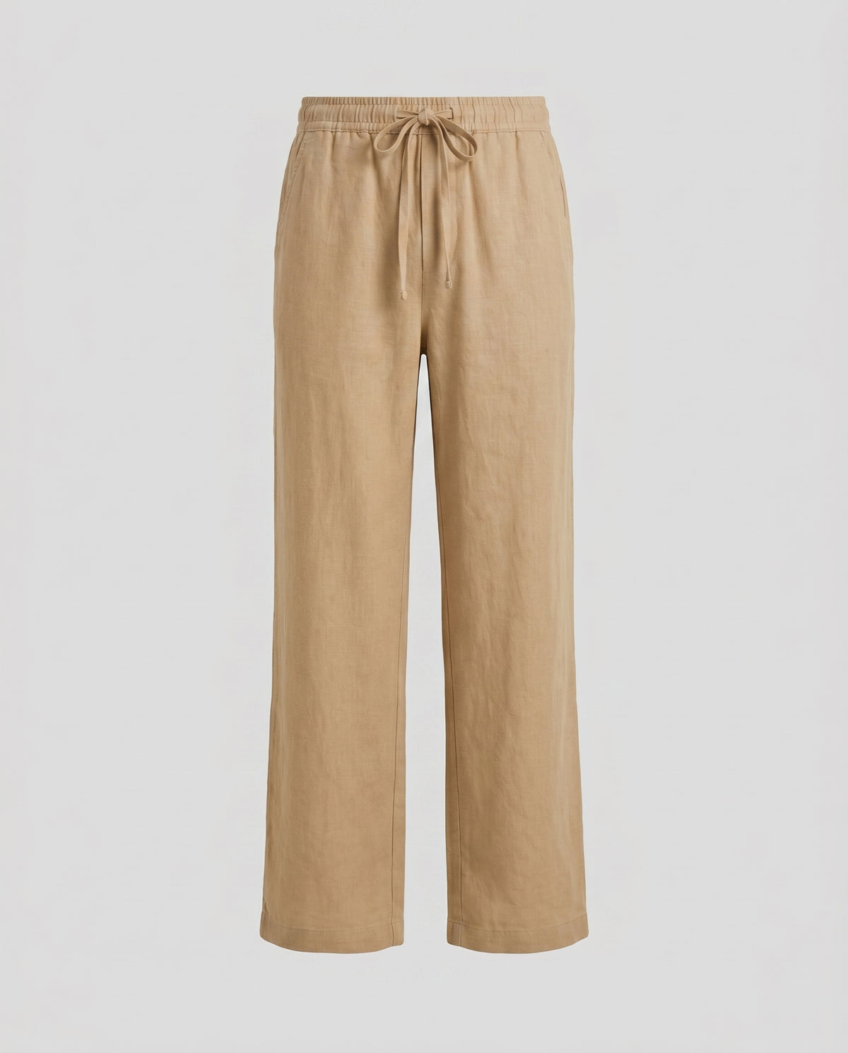 Herrebukser linned-look sand - Valmont Wear