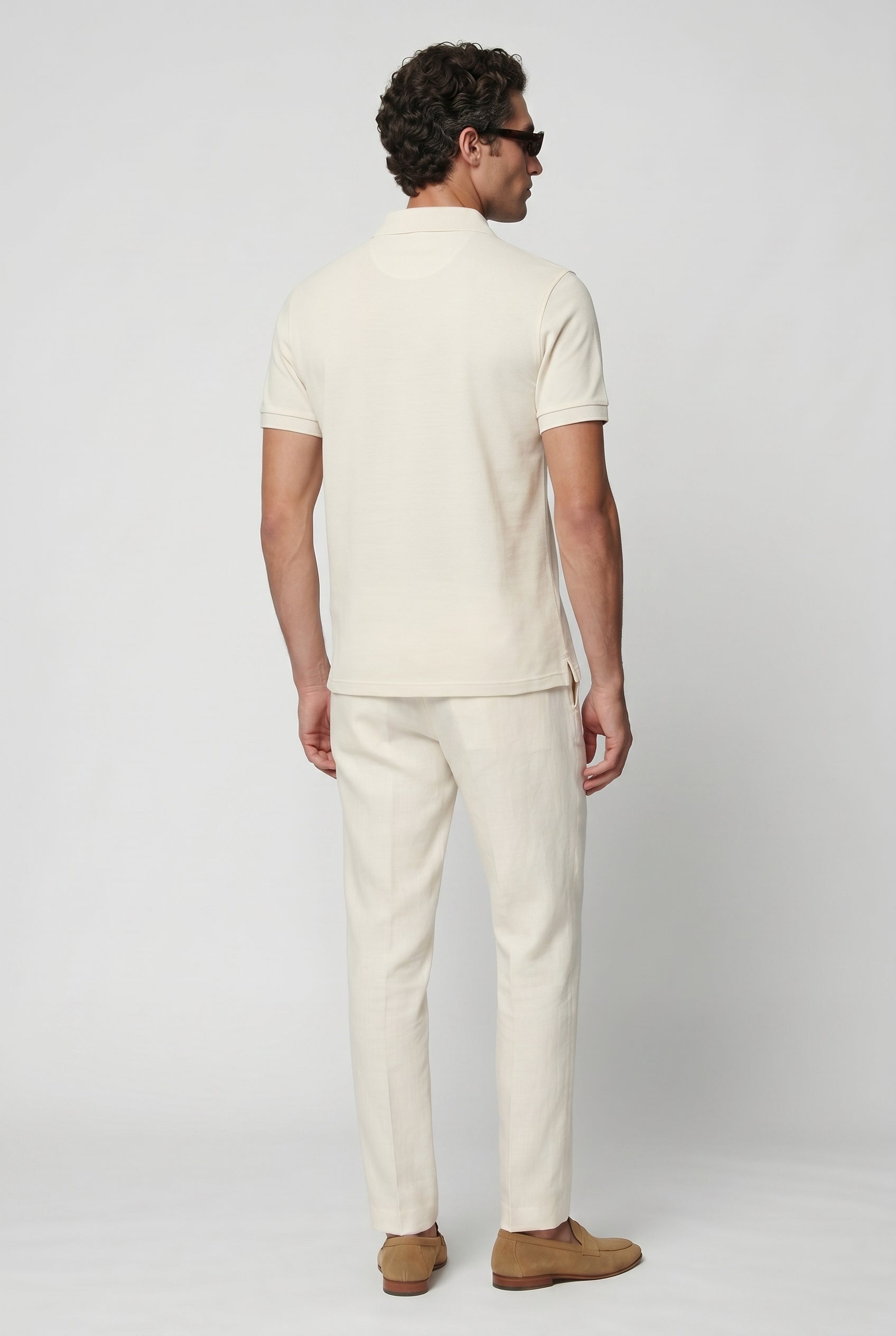 Valmont Wear off-white hor polo italian summer image 4