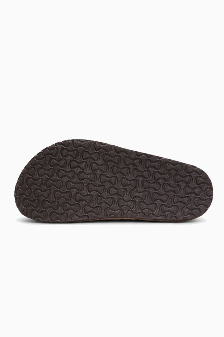Herresandaler i Kamel Ruskind - Komfortabel Træsko Slip-On