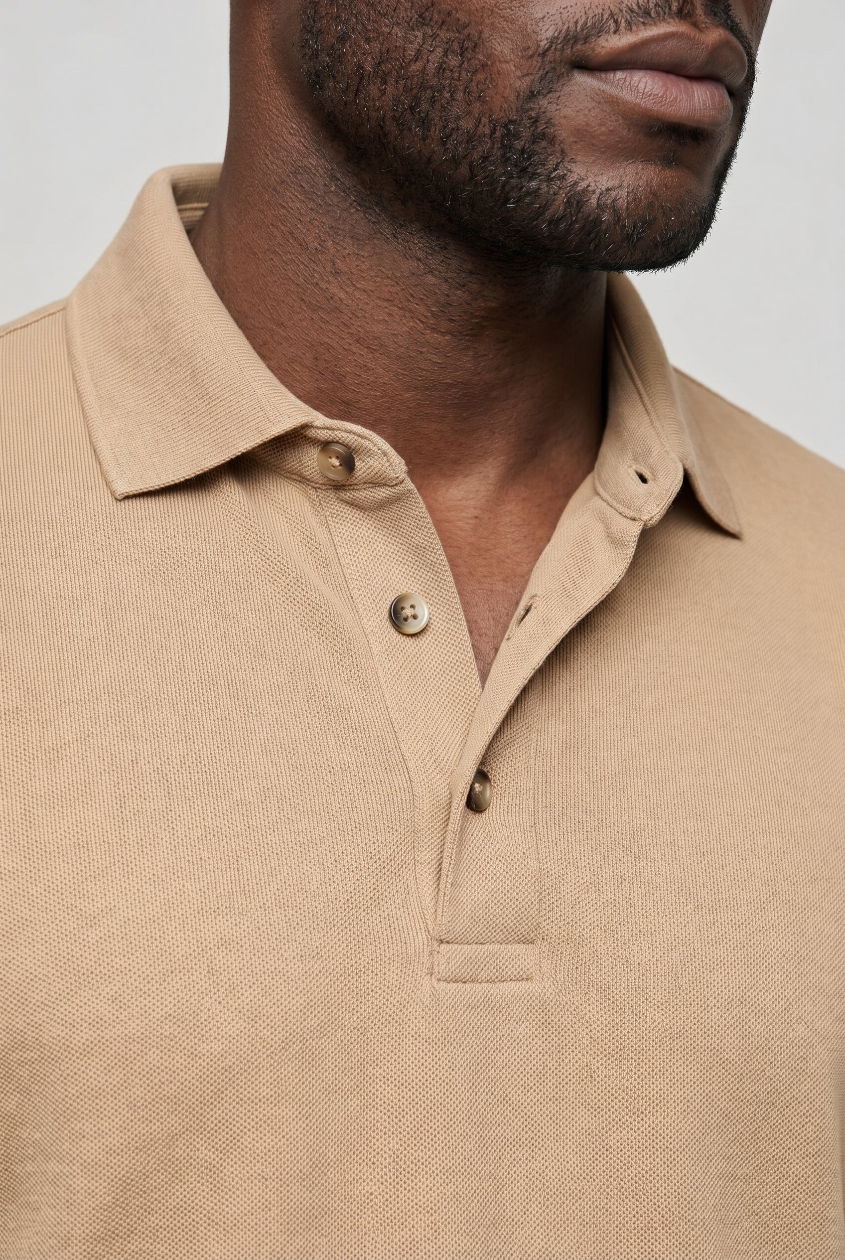 Valmont Wear sand hør polo premium pique image 5