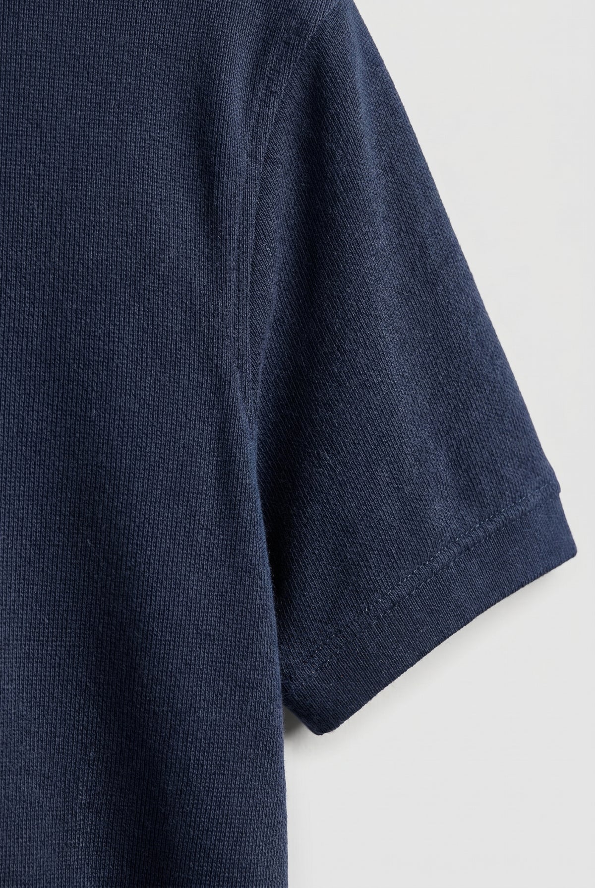Valmont Wear marineblå hør polo premium pique image 6