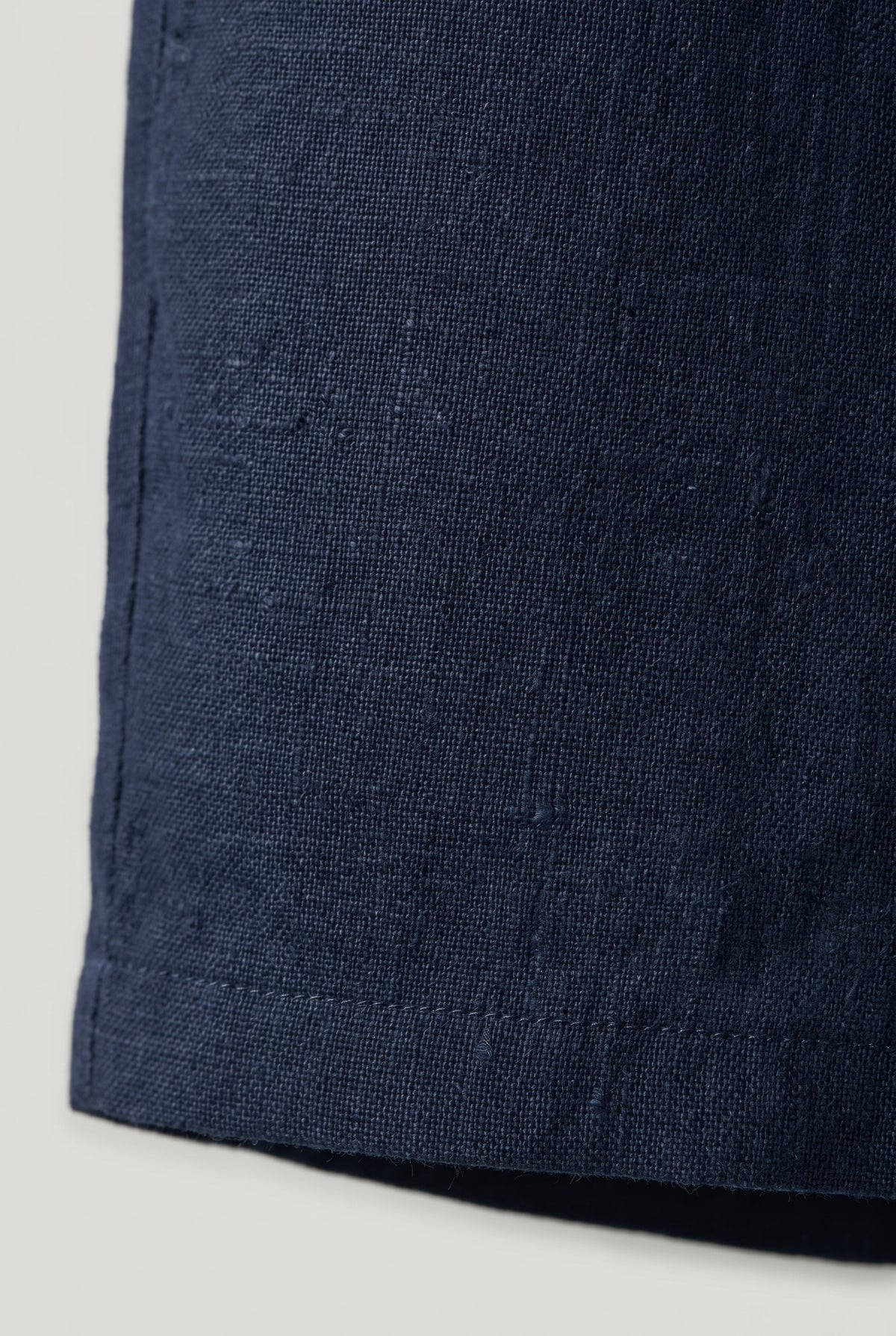 Valmont Wear marineblå hør shorts premium linnen image 6