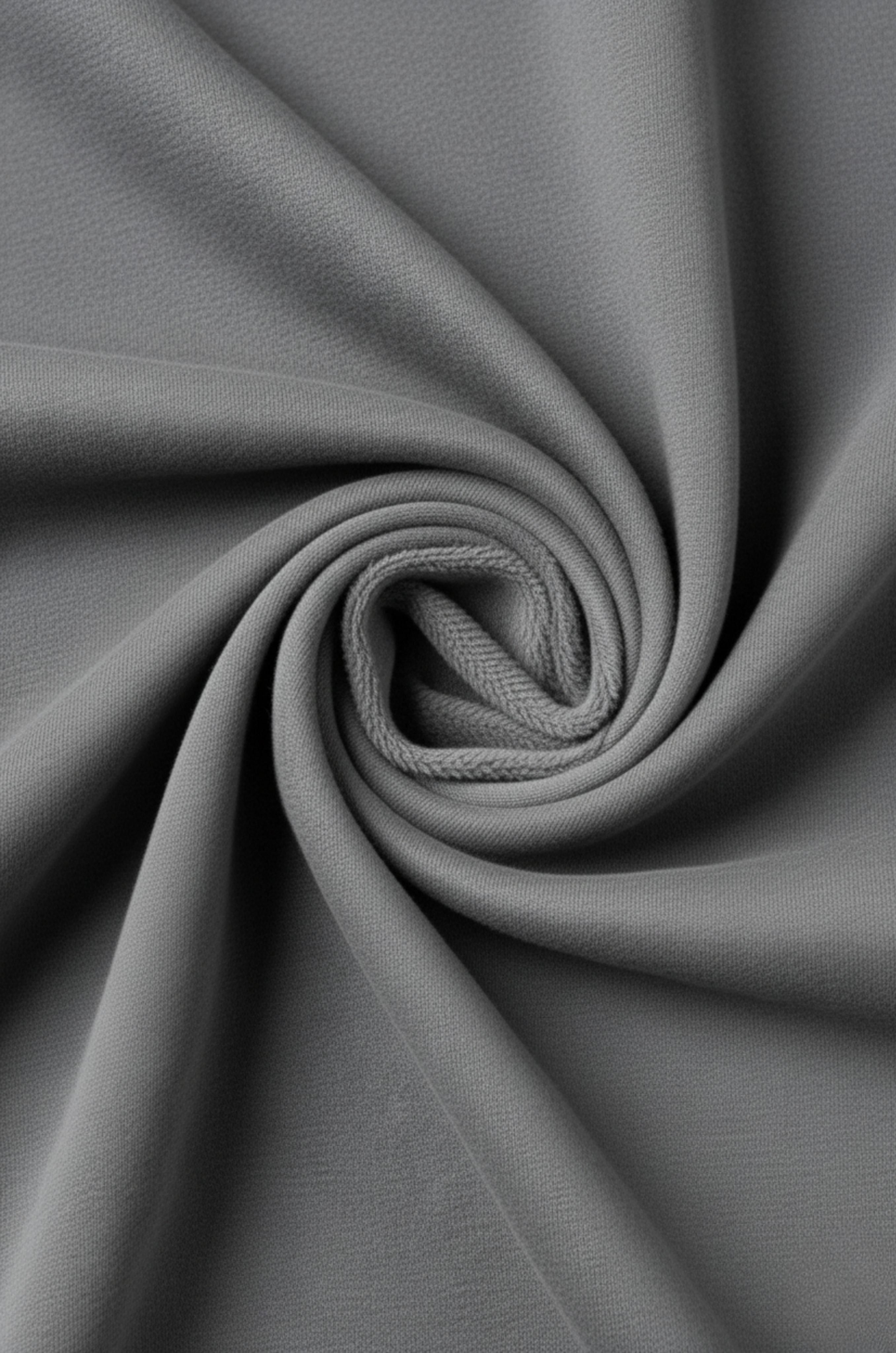 Herre Heavyweight Oversized Rundhalset Striktrøje – Grå - - Sweater - Valmont Wear