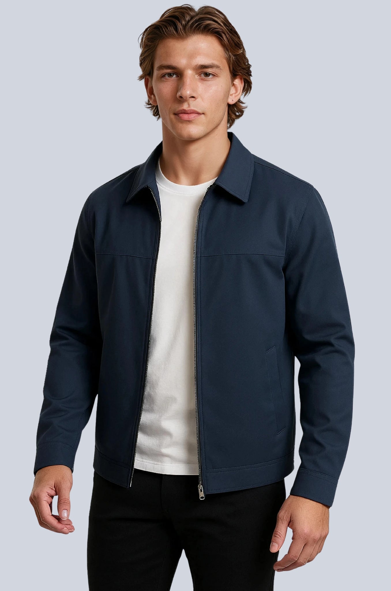 Navy Casual Jakke - - Jakker - Valmont Wear