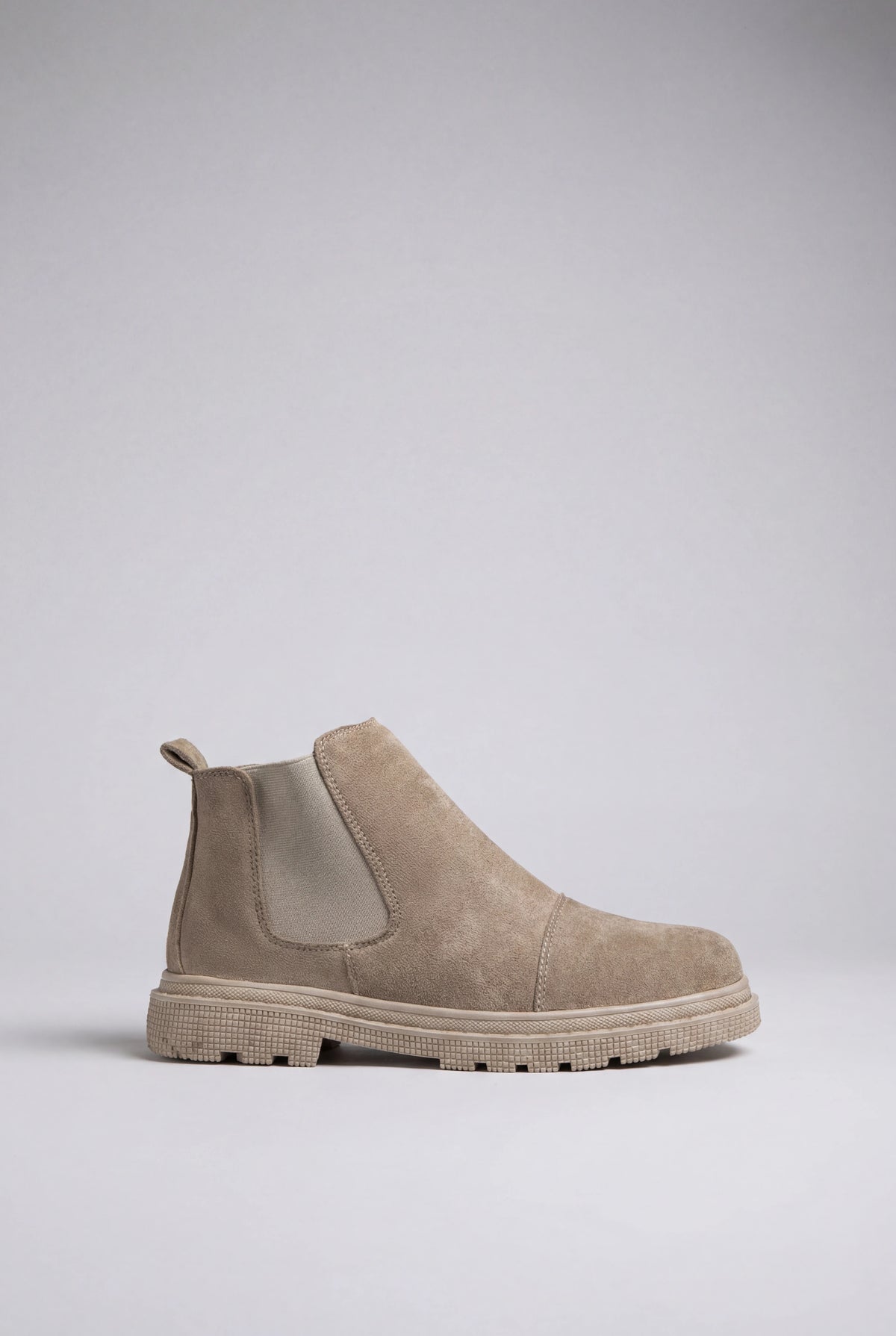 Herre Chelsea Boots i Ruskind - Sand - Taupe - Boots - Valmont Wear