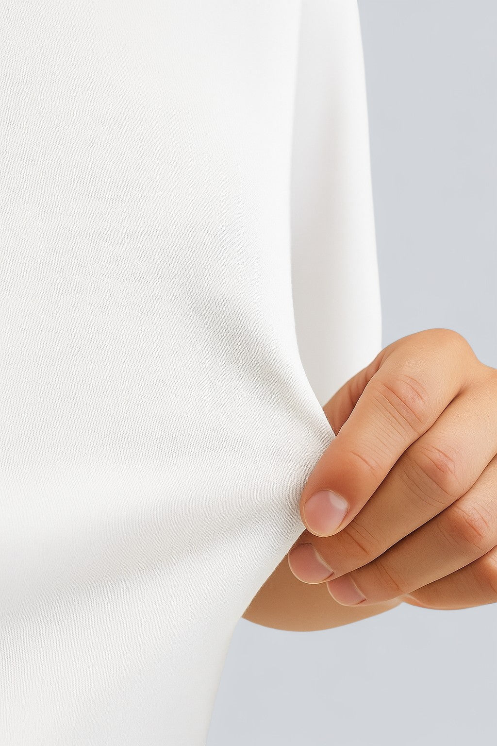 Herre T-shirt i Bomuld – Åndbar Kortærmet Rund Hals – Hvid - - Herre T-shirts - Valmont Wear