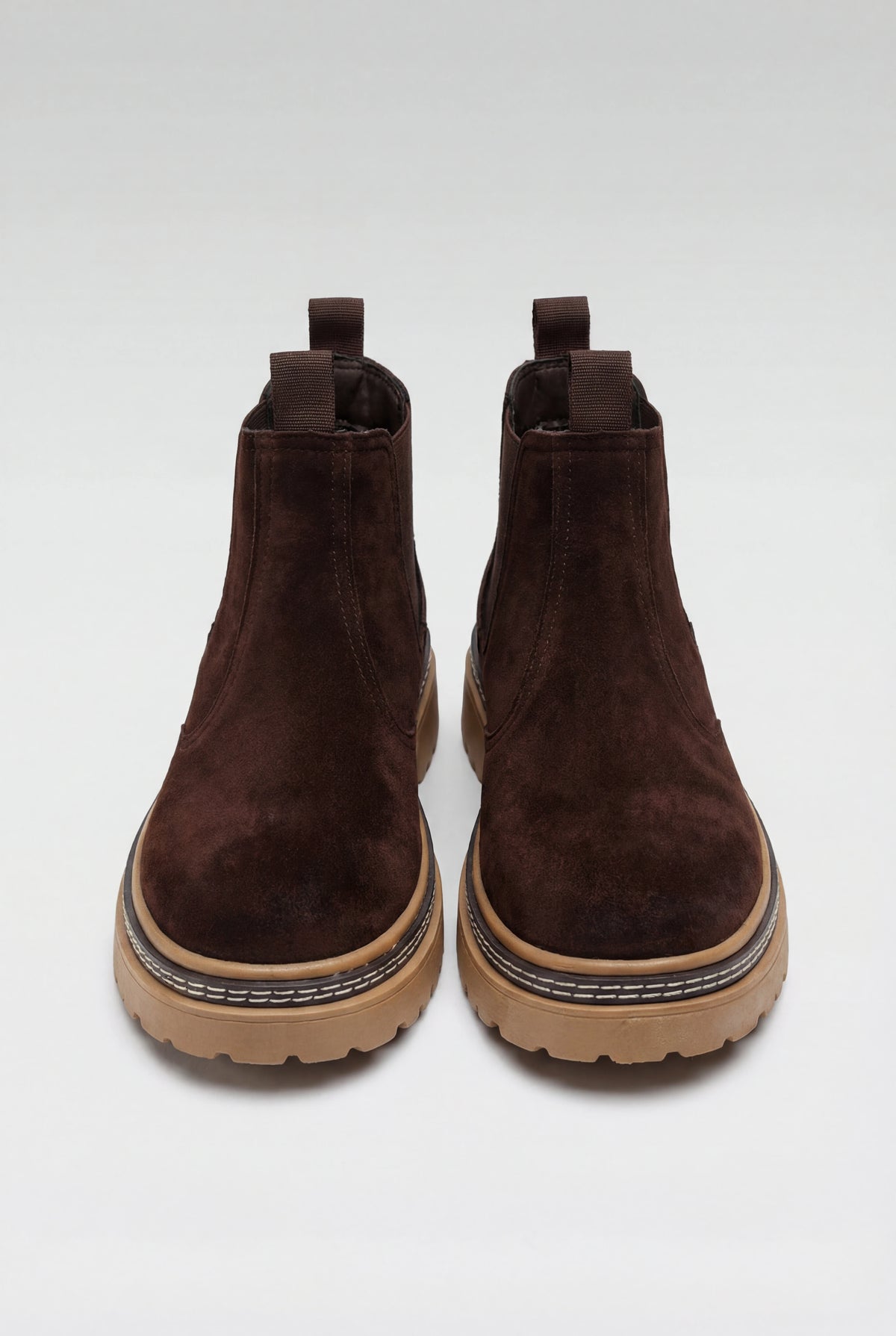 Herre Chelsea Boots i Ruskind - Kaffebrun - Kaffebrun - Boots - Valmont Wear