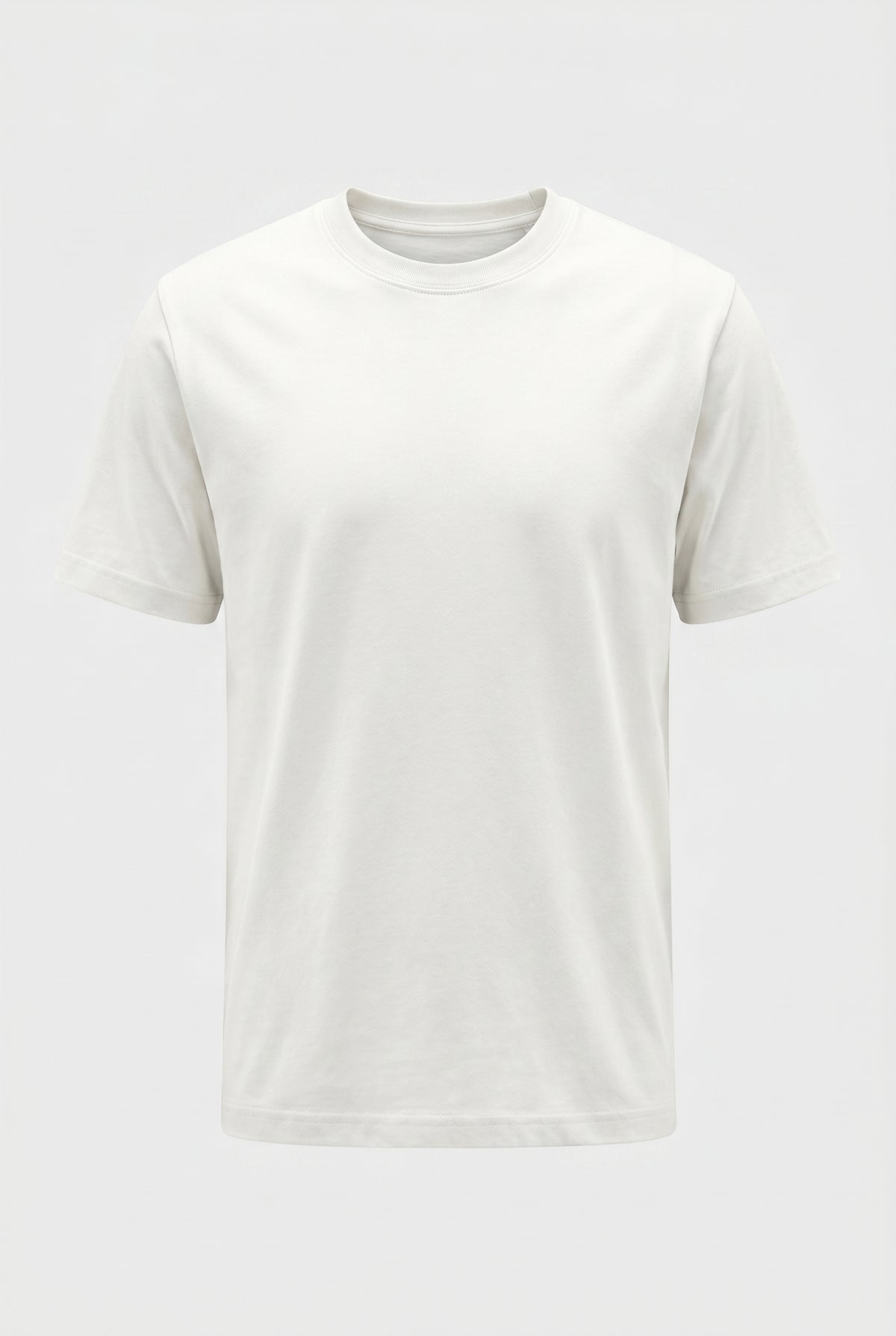 T-Shirt Herren Weiß – Multipack, Premium, Baumwolle