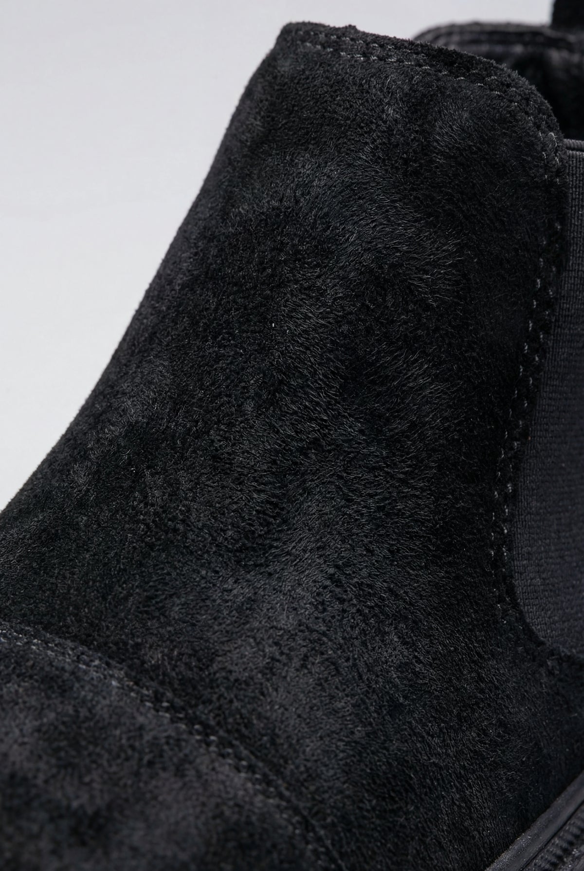 Herre Chelsea Boots i Ruskind - Sort - Sort - Boots - Valmont Wear