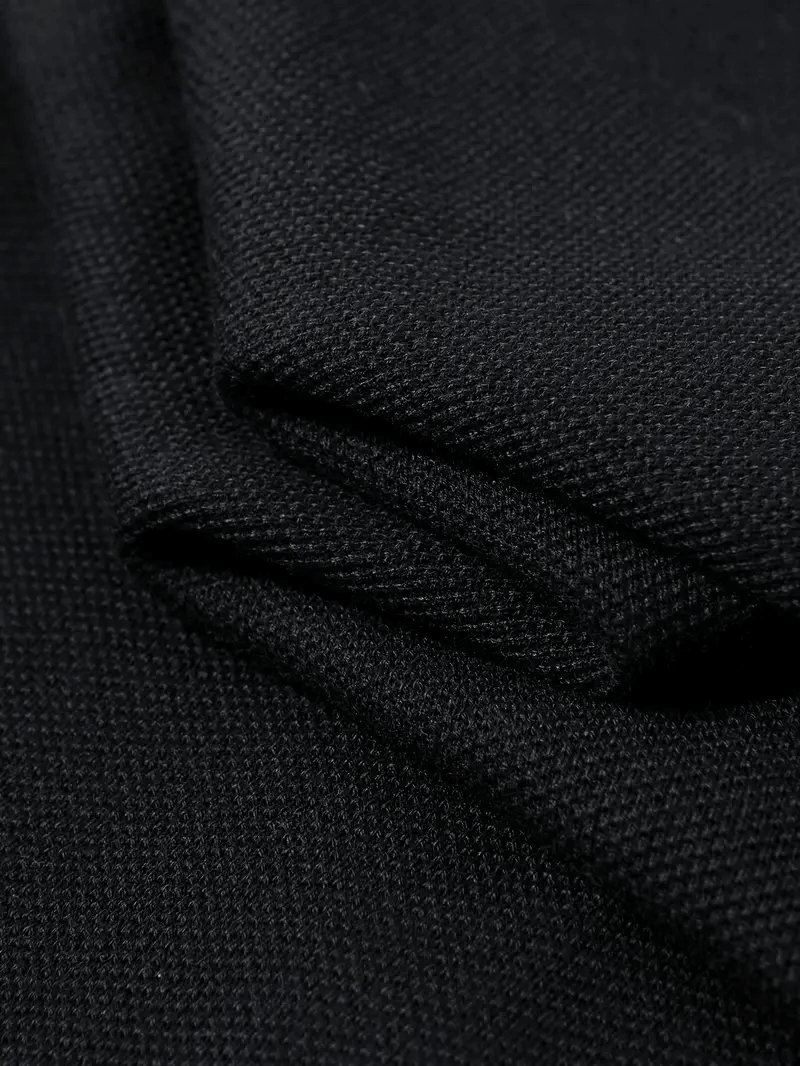 Klassisk Sort Strikket Ærmeløs Vest - - Veste - Valmont Wear