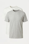 Herre T-shirt 3-pak: Bløde bomulds T-shirts med perfekt pasform - 2-pak - T-shirt Multi-Pak - Valmont Wear