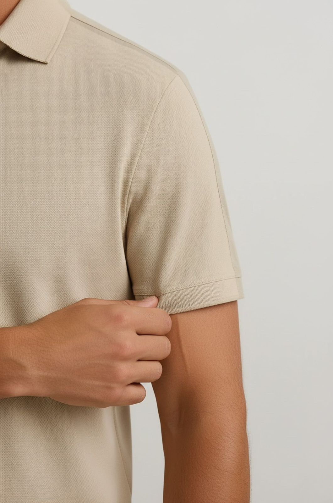 Polo Shirt Mænd i Teknisk Stof Slank Fit - - Polo skjorter - Valmont Wear