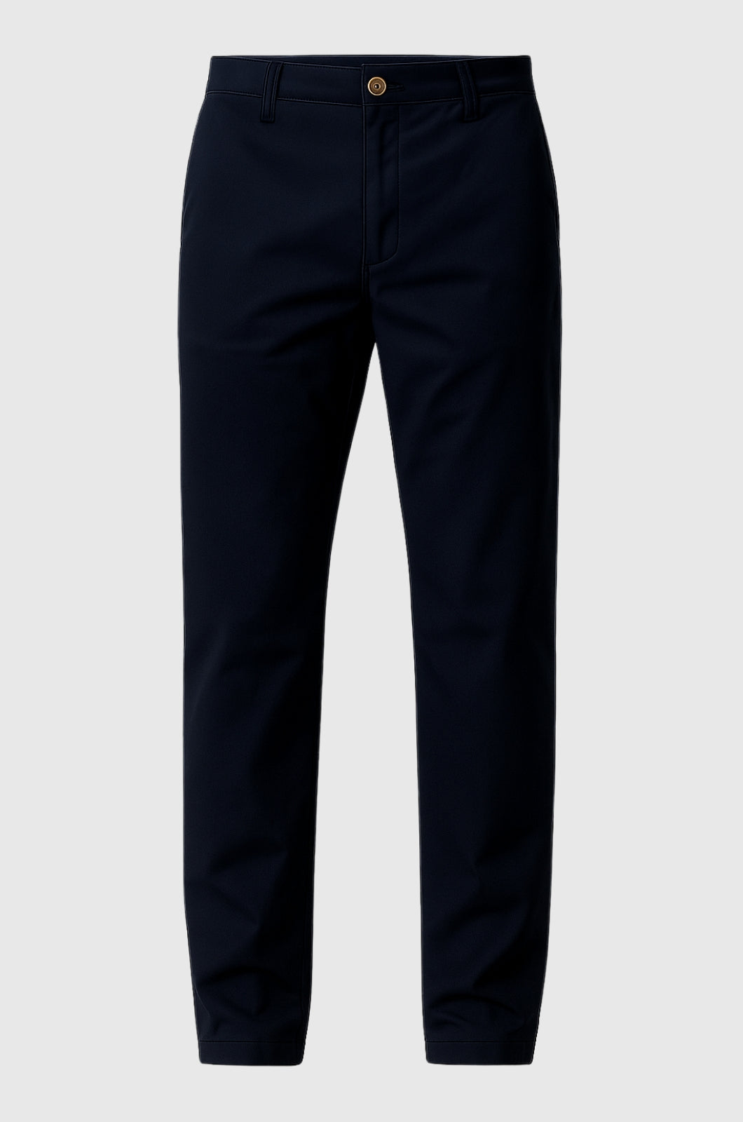 Herrebukser – Straight Fit Bomuld med Stræk – Marineblå – Fire Årstider – Kontor & Casual - - Pants - Valmont Wear