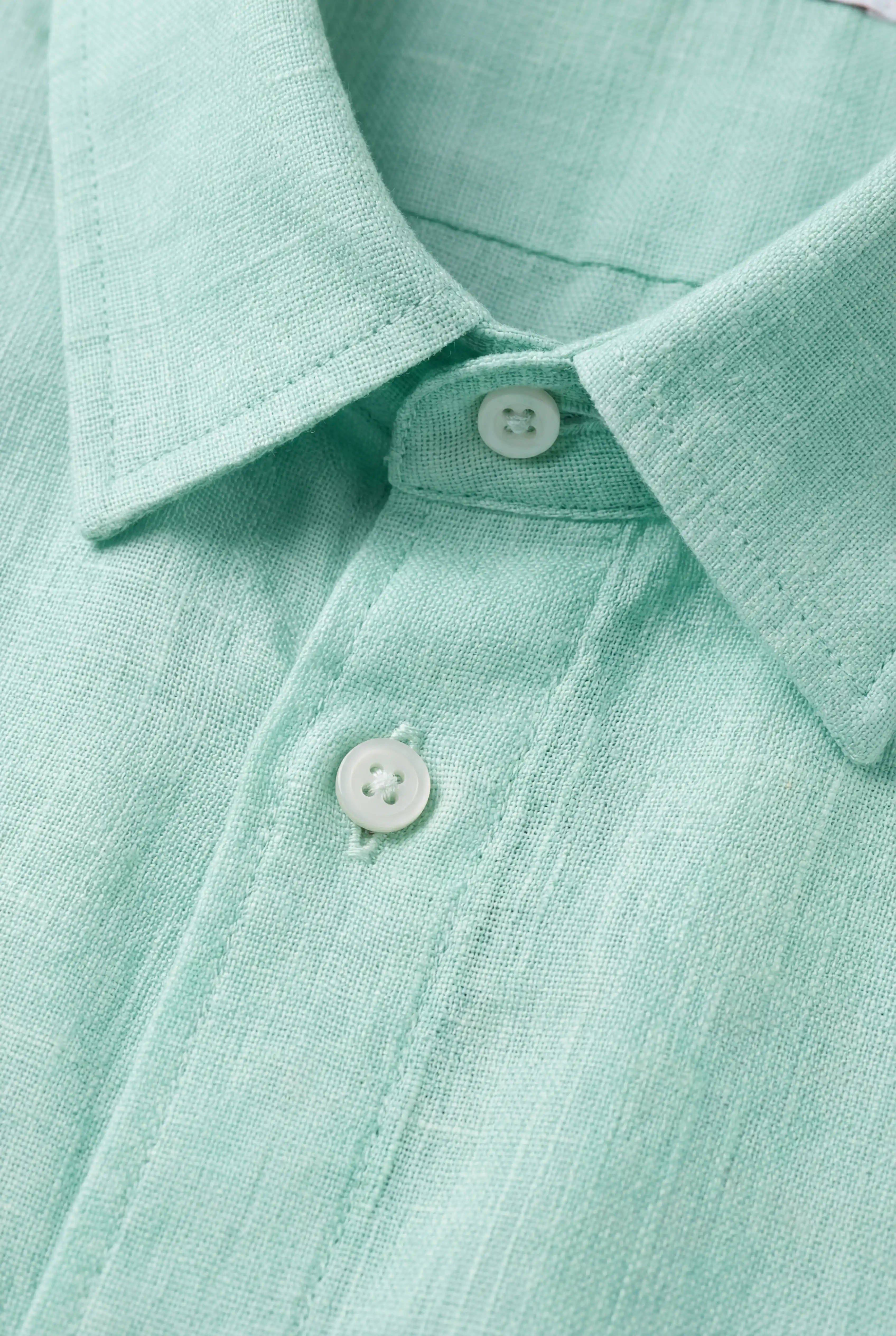 Monaco Summer Shirt – Mintgrøn