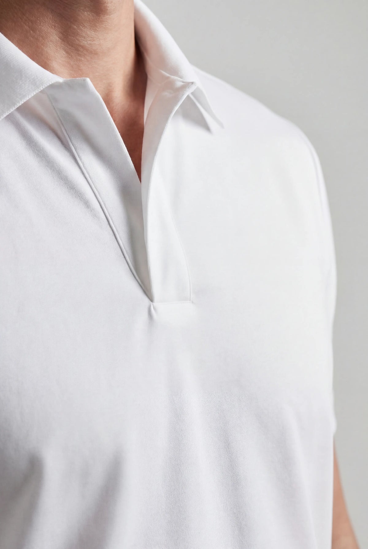 Polo Shirt Mænd i Teknisk Stof Slank Fit - Polo skjorter - Valmont Wear