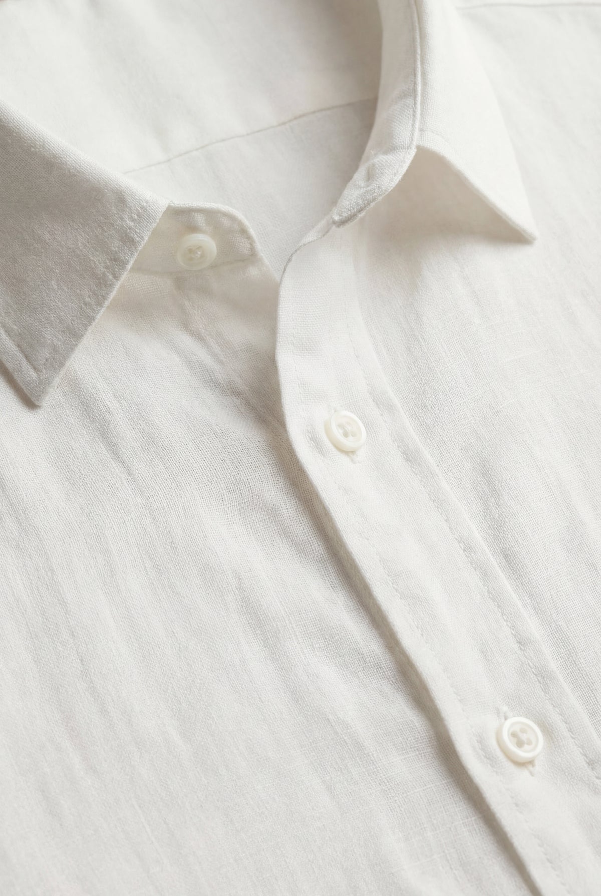 Monaco Summer Shirt - Hvid - Linskjorte - Valmont Wear
