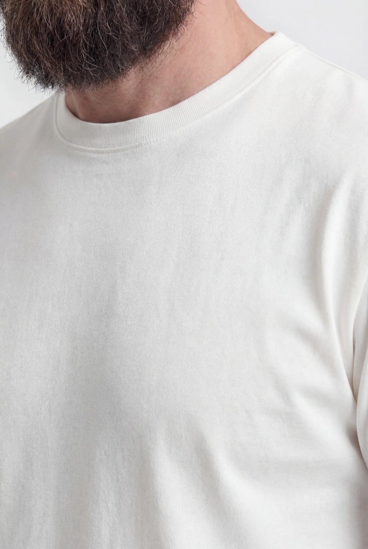 Herre T-shirt i Bomuld - Åndbar Kortærmet Rund Hals - Hvid - Herre T-shirts - Valmont Wear