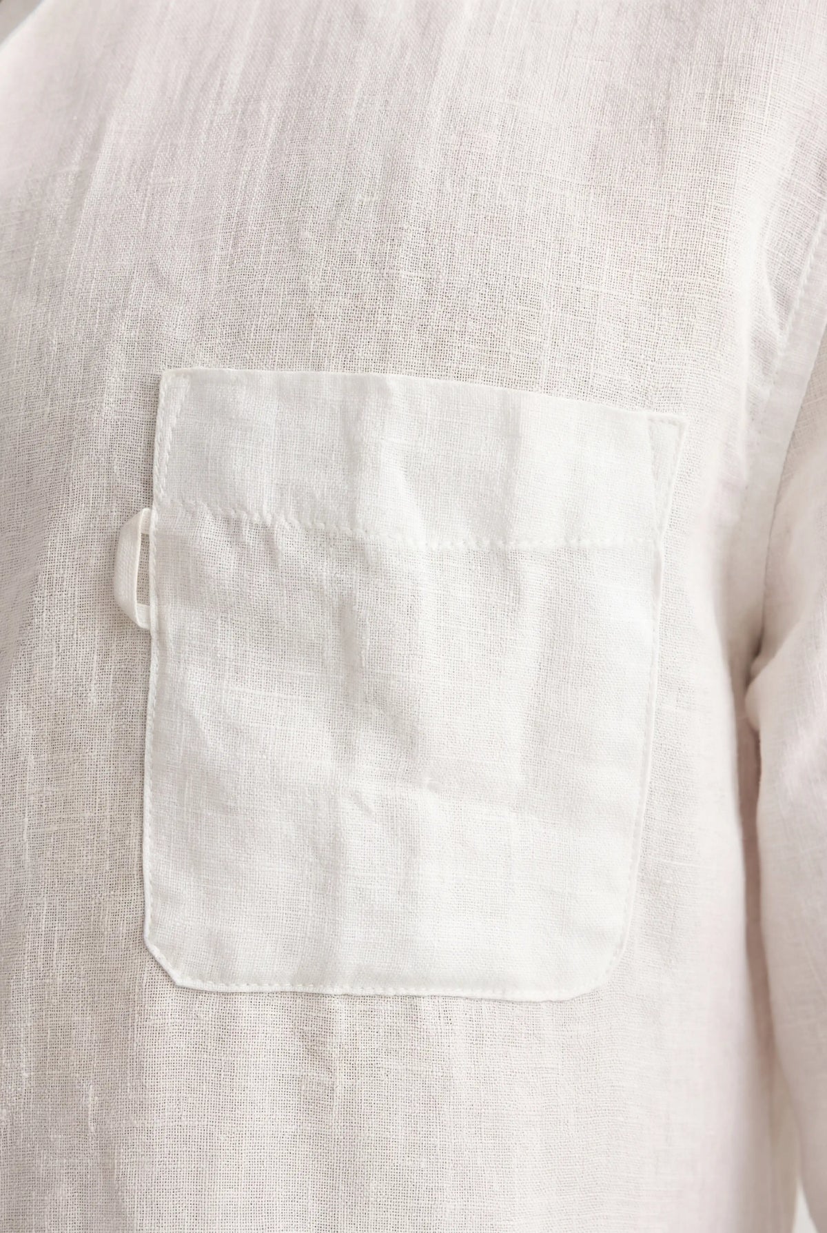 Monaco Summer Shirt - Hvid - Linskjorte - Valmont Wear